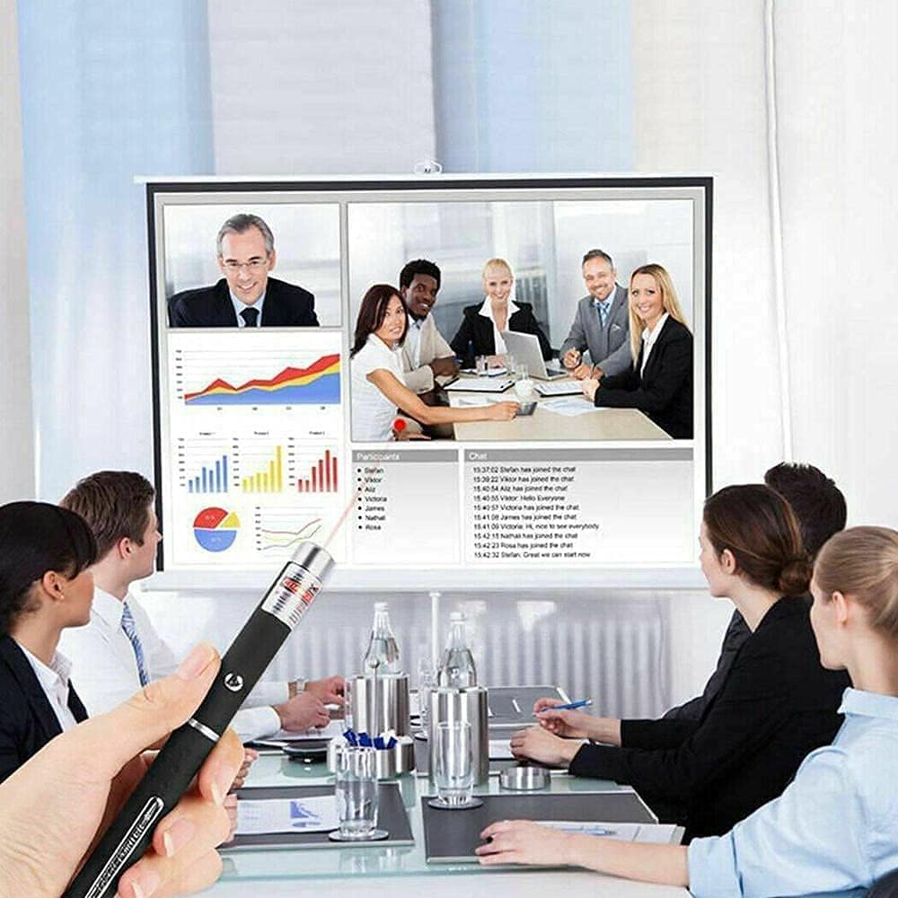 Cats Toys USB Rechargeable Pet Interactive Toys with Purple Pointer Remotes for Indoor Classroom Interactive Teaching (Purple, USB 1 Pack)