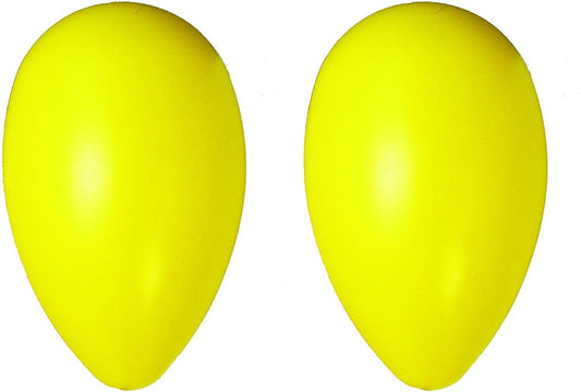 Jolly Pets Jolly Egg Dog Toy, 8 Inches/Medium, Yellow (Pack of 2)