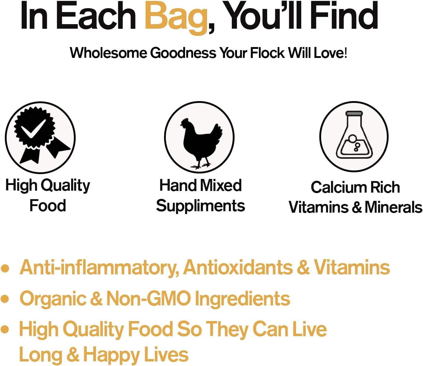 Naturally Fortified Fowl Slaw - Calcium Rich Supplements Suitable for Hens and Ducks, Contains USA Grown Ingredients – Natural Deworming – 8oz