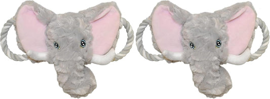Jolly Pets Tug-a-Mals - Elephant - Small (JTA42) (Pack of 2)