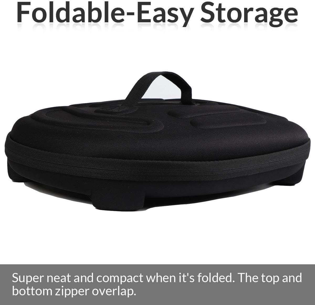 Collapsible Cat Carrier Hard, Travel Pet Carriers Bag for Small Dogs for Car Travel with Ventilation Guinea Pig 2 Small Cats Carrier Cage Dog Crate (Black)