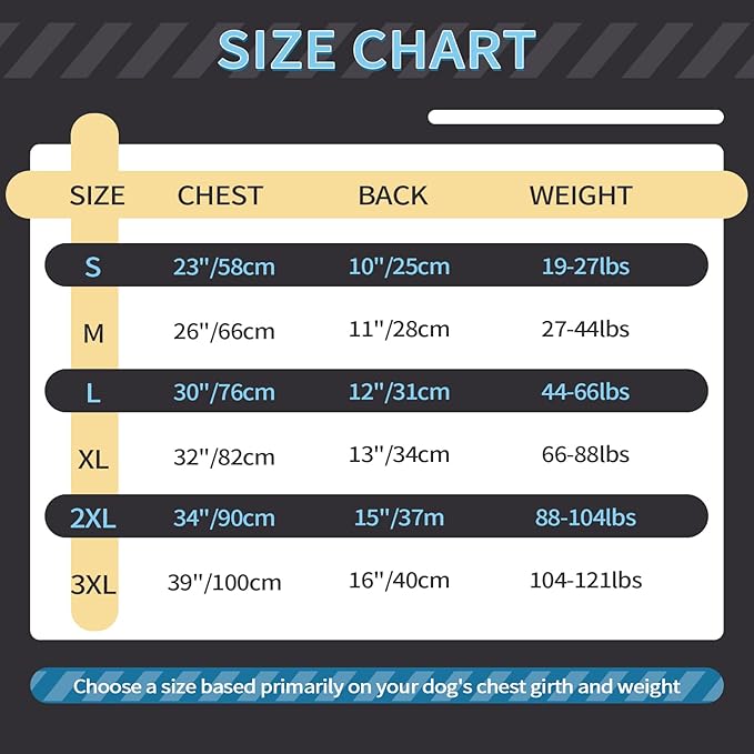 FUAMEY Dog Recovery Sleeve with Elbow Protector,Dogs Shirt Stop Licking Joints,Pet Long Sleeve Suit Protecting Dog's Front Leg Arm Wounds Cover Skin Conditions Blue Stripe L