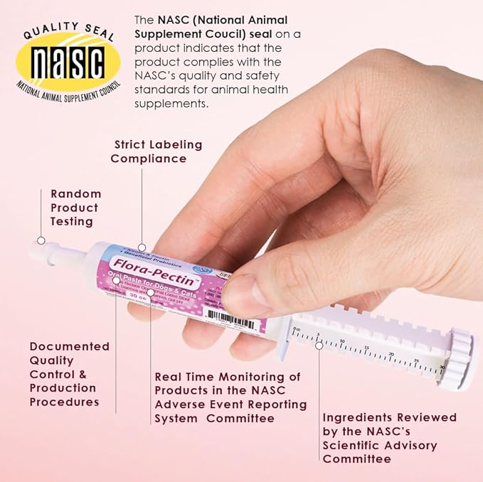 Oral Paste for Dogs & Cats-Helps Reduce Occasional Loose Stool & Diarrhea, Balance Gut pH, Support Normal Digestion & Intestinal Flora-Fast Acting (30 CC - Tasty Chicken Flavor)