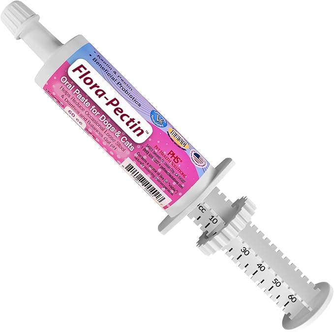 Oral Paste for Dogs & Cats-Helps Reduce Occasional Loose Stool & Diarrhea, Balance Gut pH, Support Normal Digestion & Intestinal Flora-Fast Acting (60 CC - Tasty Chicken Flavor)