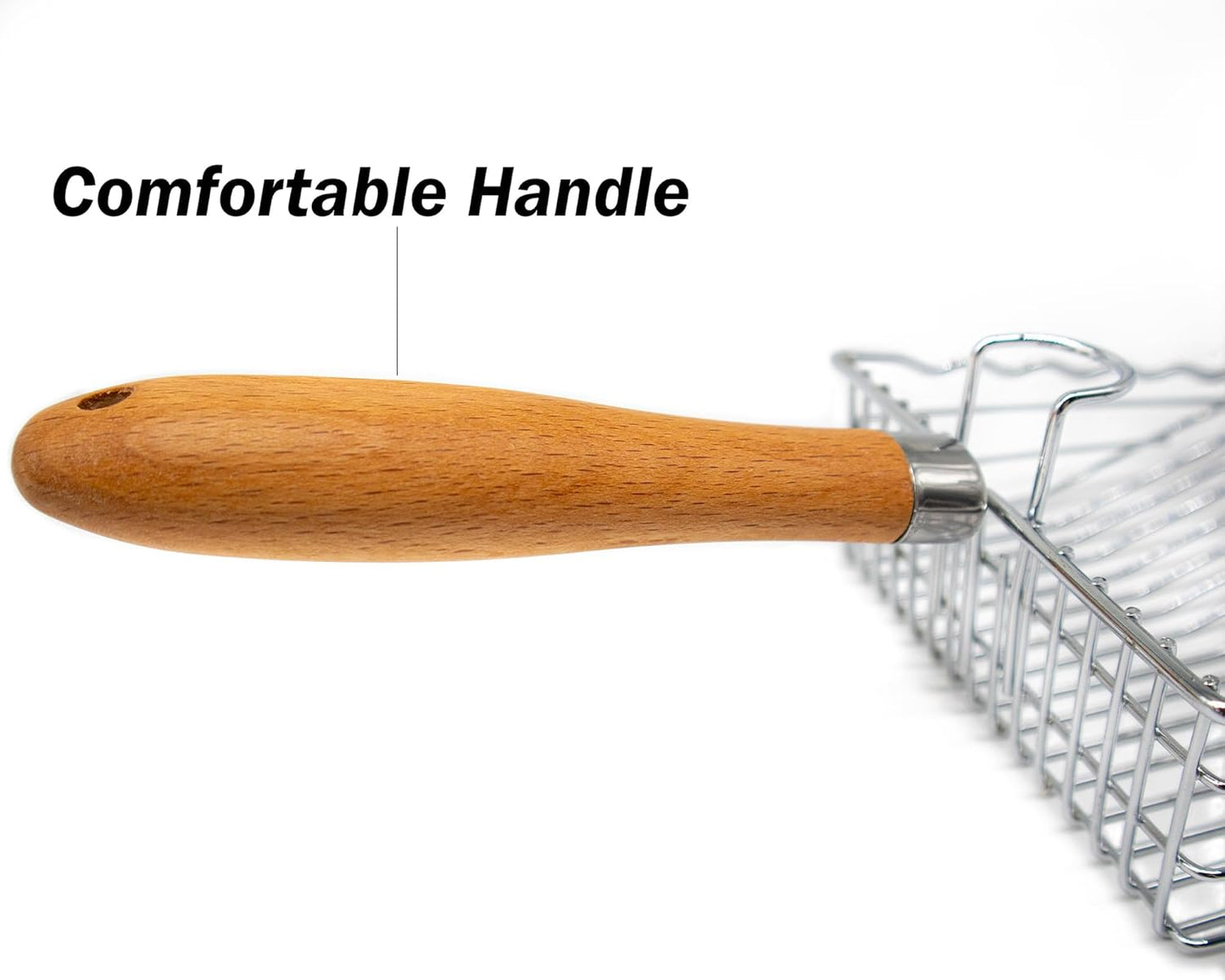 Cat Litter Scoop, Kitty Litter Scooper Metal, Deep Shovel, Wood Handle, Litter Box Fast Sifting for Cats and Kittens