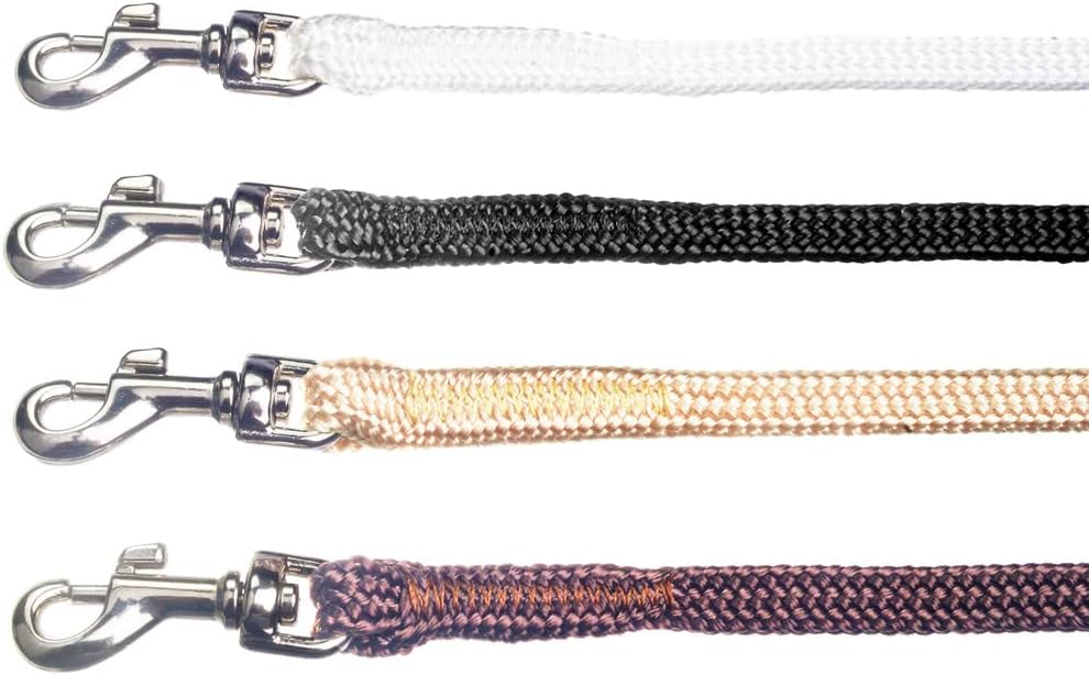 Alvalley Show Snap Dog Leash – Braided Nylon Dog Training Leash with Durable Snap Clips - Suitable for Showing, Training, and Walking - Perfect for Small, Medium, and Large Pets
