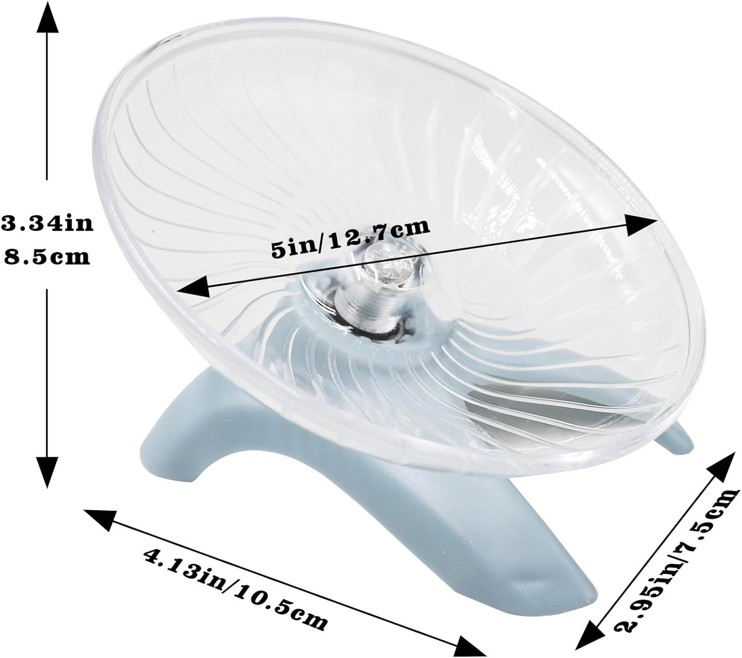 Hermit Crabs Wheel Toy, Hamster Running Wheel Toys, Small Animals Cage Accessory, Tank Accessory, Suitable for Hermit Crab Hamster Rat