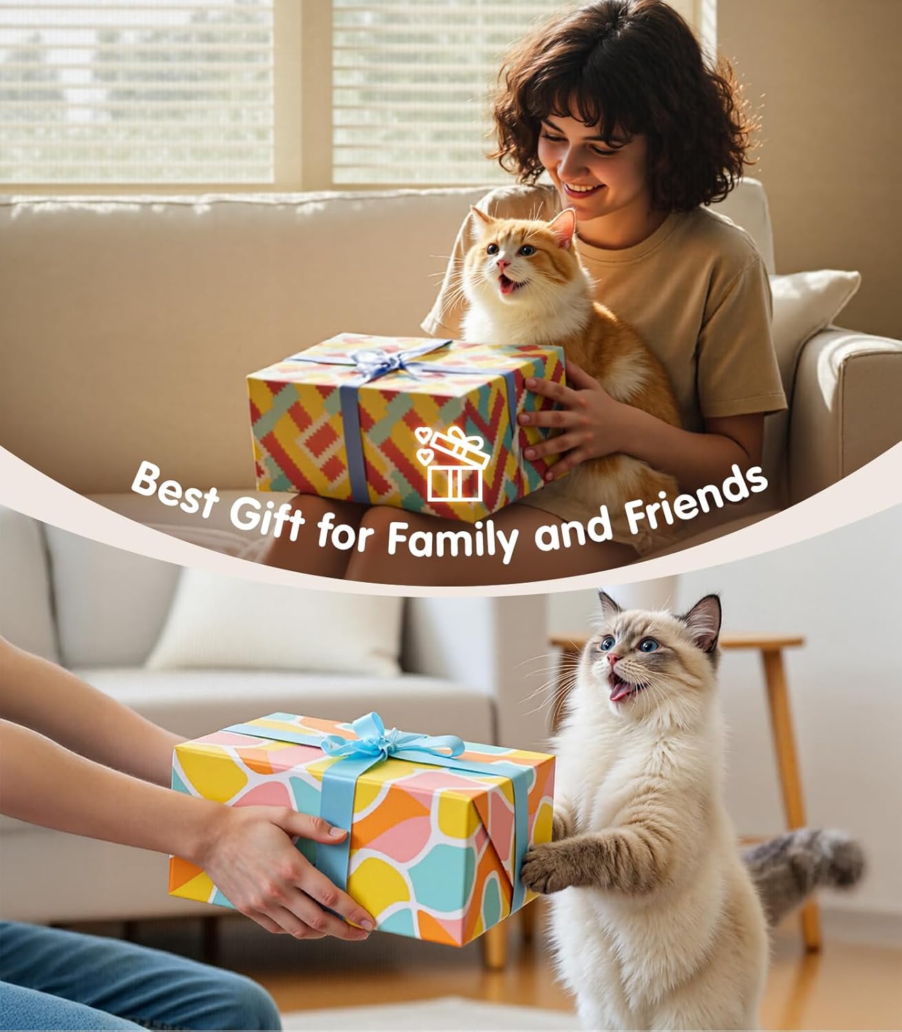 Interactive Cat Toys with[5000mg Premium A+Catnip][Baby Grade] Soft Chew Kicker Cat Toys for Indoor Cats & Kittens, Crinkle &Rattle Fish Sound Toy, Drives Bored Cats Crazy with Fun,2 Pack