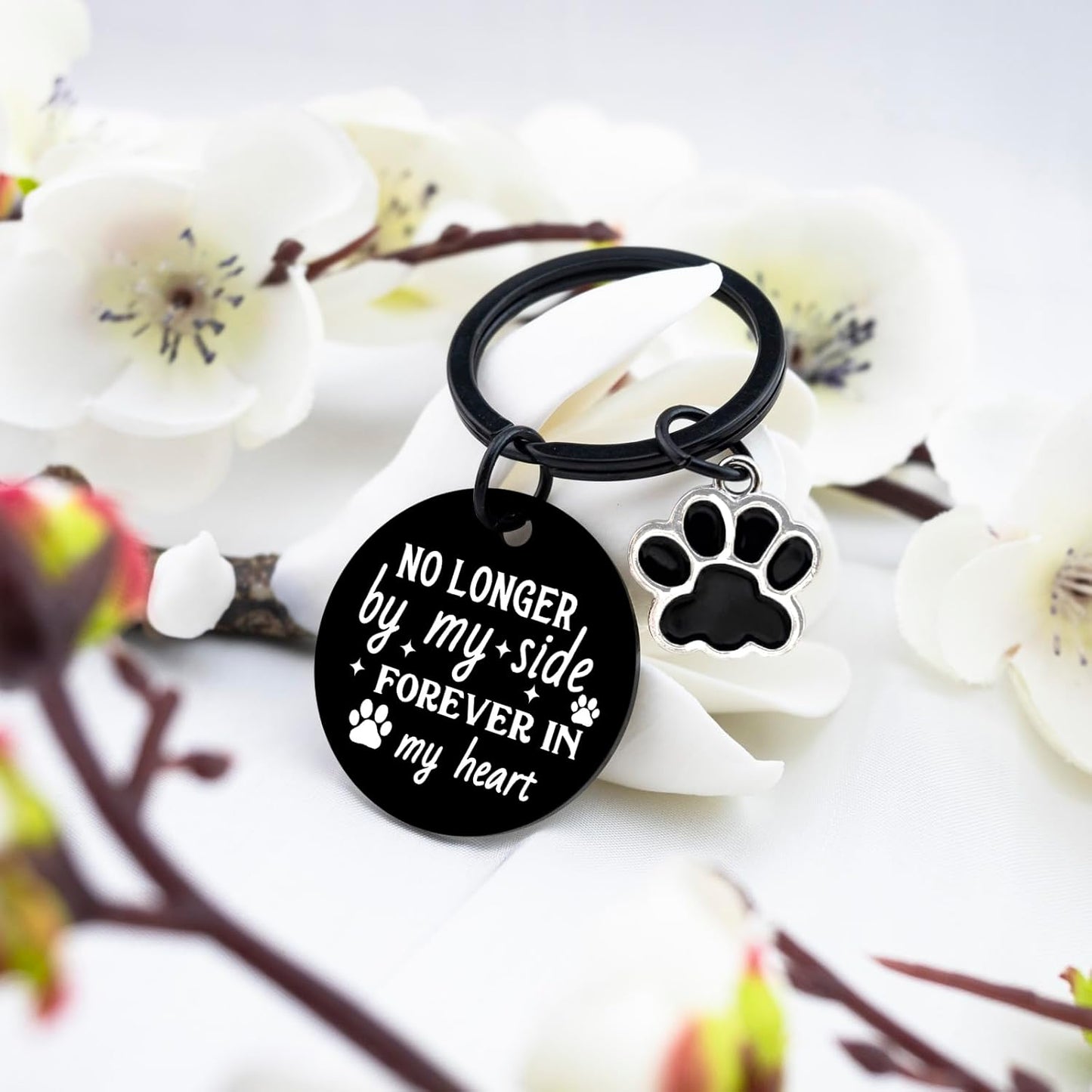 Pet Memorial Gifts for Loss of Dog Cat Pet Memorial Keychain Sympathy Gifts for Dog Passing Away Gift Remembrance Gift for Pets Lovers Friends