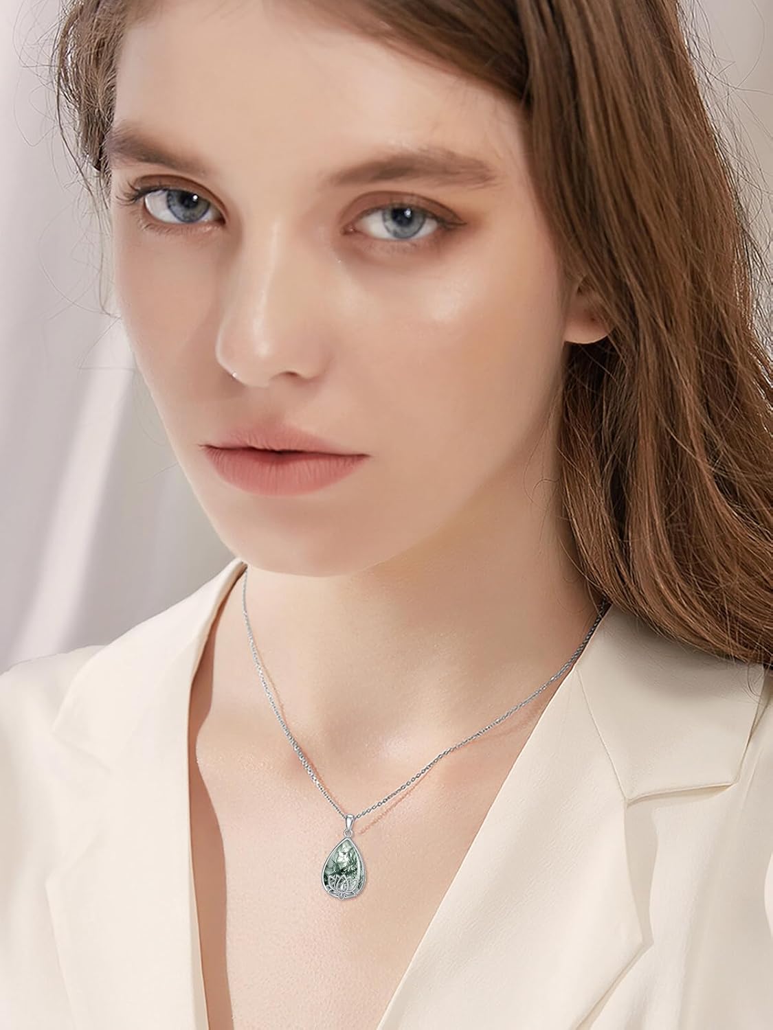 WINNICACA Urn Necklace for Ashes Sterling Silver Abalone Shell Cremation Jewelry for Ashes Jewelry Gifts for Nature Lovers Keepsake Memorial Jewelry for Women