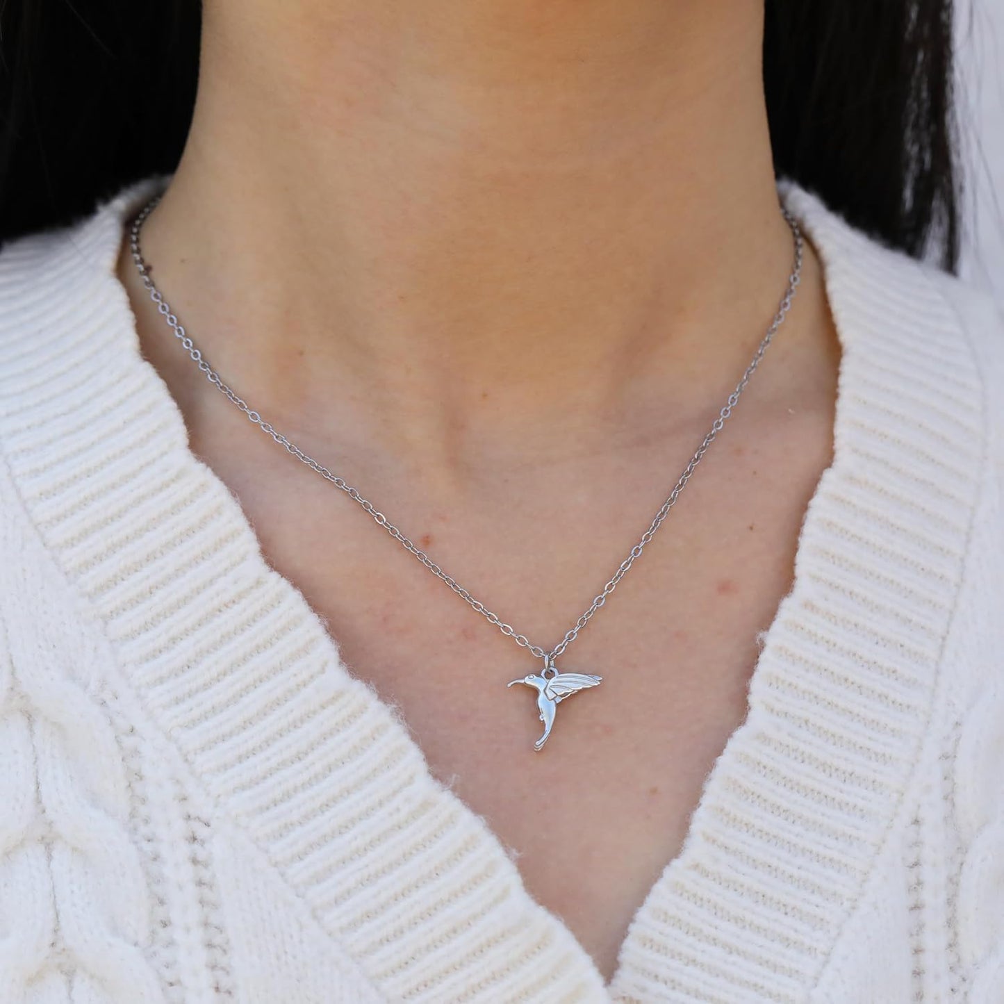 Baydurcan Pendant Necklace for Women Evil Eye Ankh Bow Necklace for Friends Sister Birthday Just Because Christmas Gifts