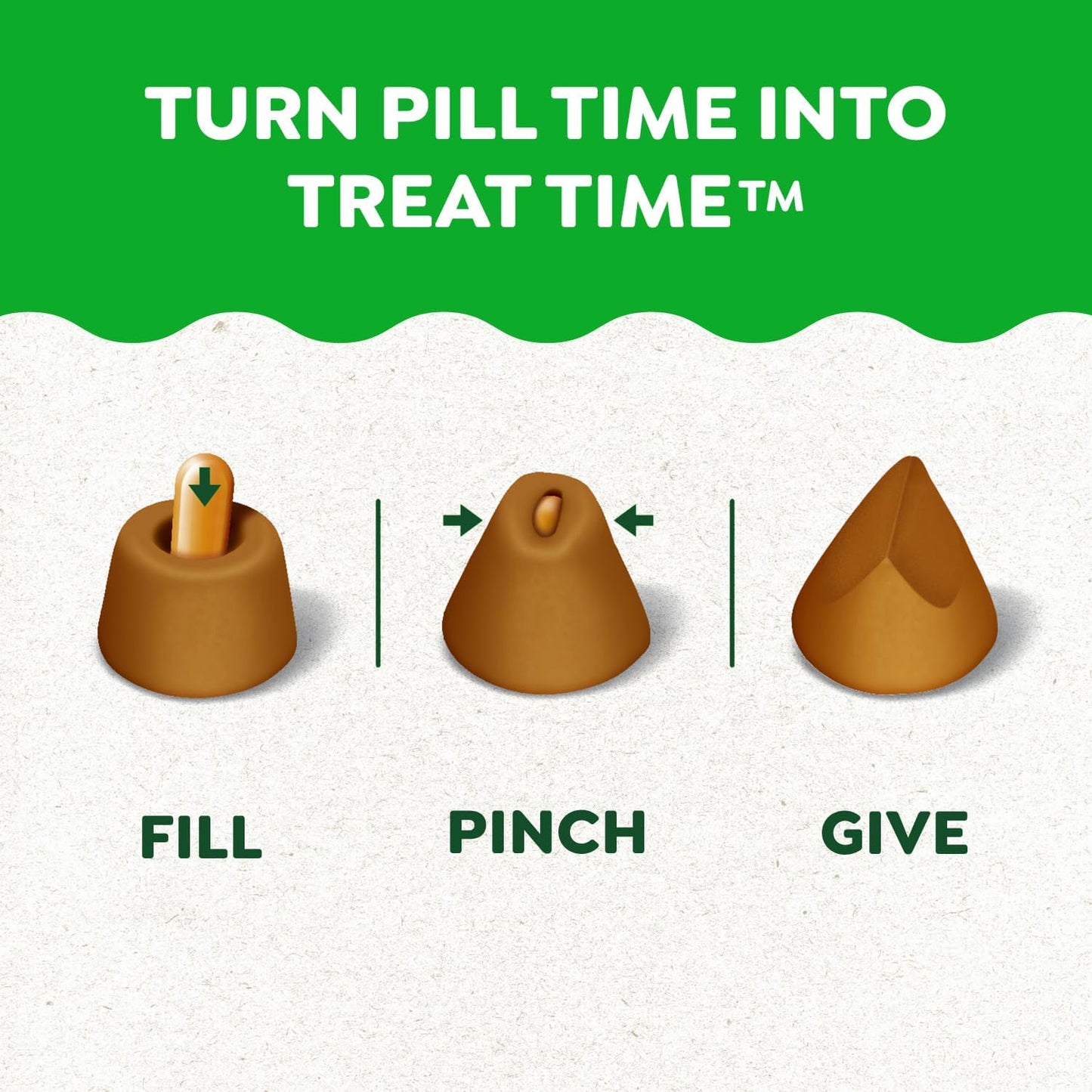 Greenies Pill Pockets for Dogs Large Size, Soft Dog Treats, Real Peanut Butter Flavor, (6) 7.9 oz. Pouches (180 Treats Total)