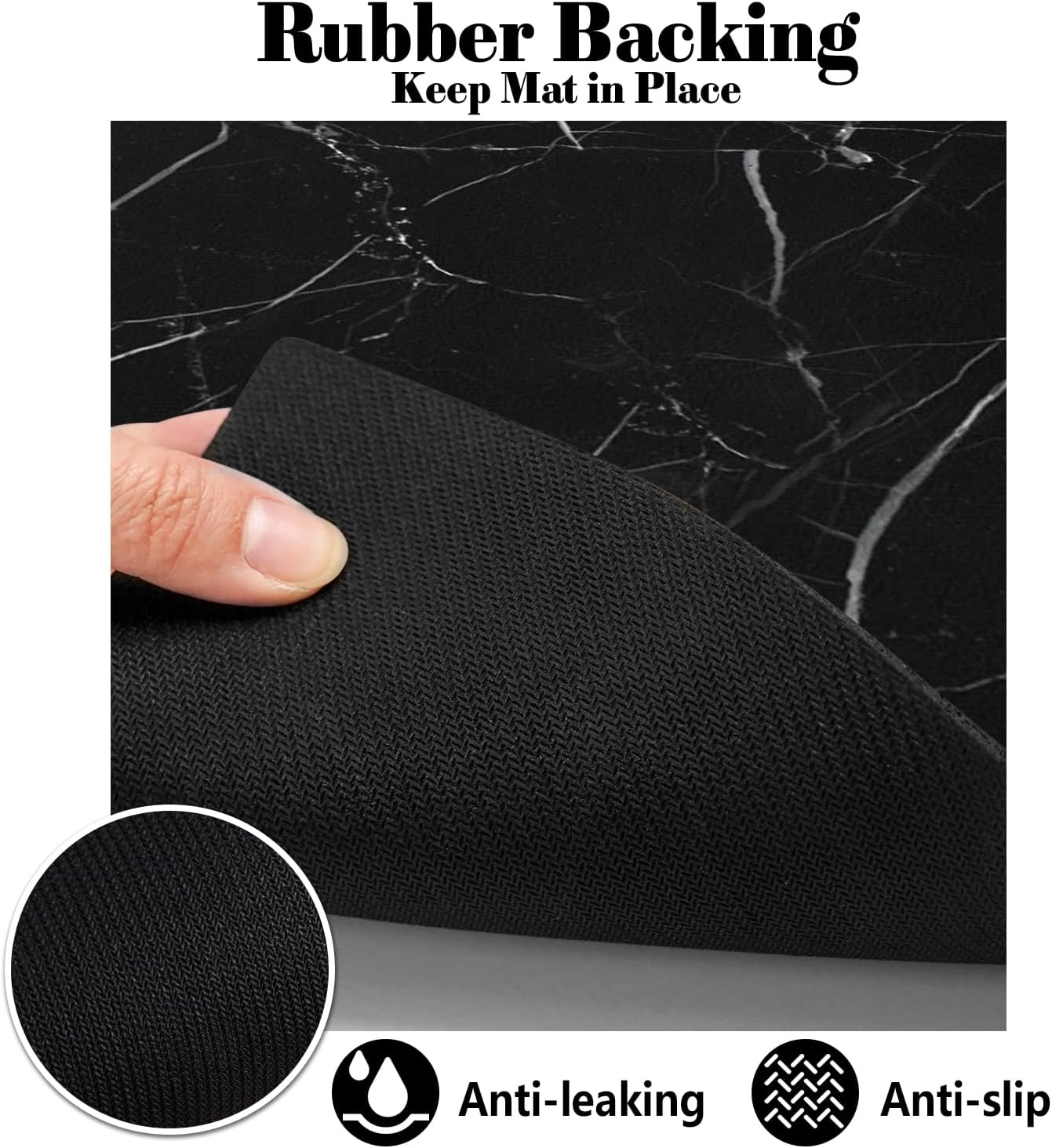 Dog Food Mats for Floors Absorbent, Pet Cat Food Mat - Quick Dry Dog Bowl Mats for Food and Water, Eco-Friendly Boho Pet Supplies