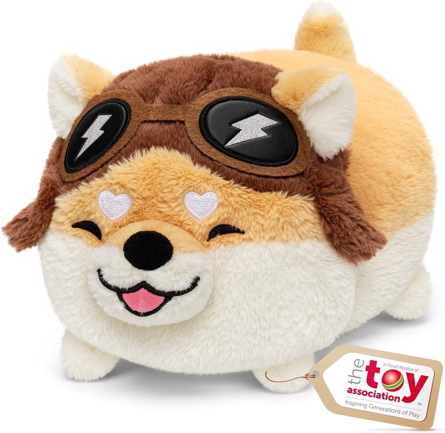 Dog Plush, Cute Shiba Inu Plushies Pillow, Soft Puppy Stuffed Animal for Hugging, Anime Plushie Doll, Cute Stuff Toys Gift for Girls, Boys and Males (14 Inch)