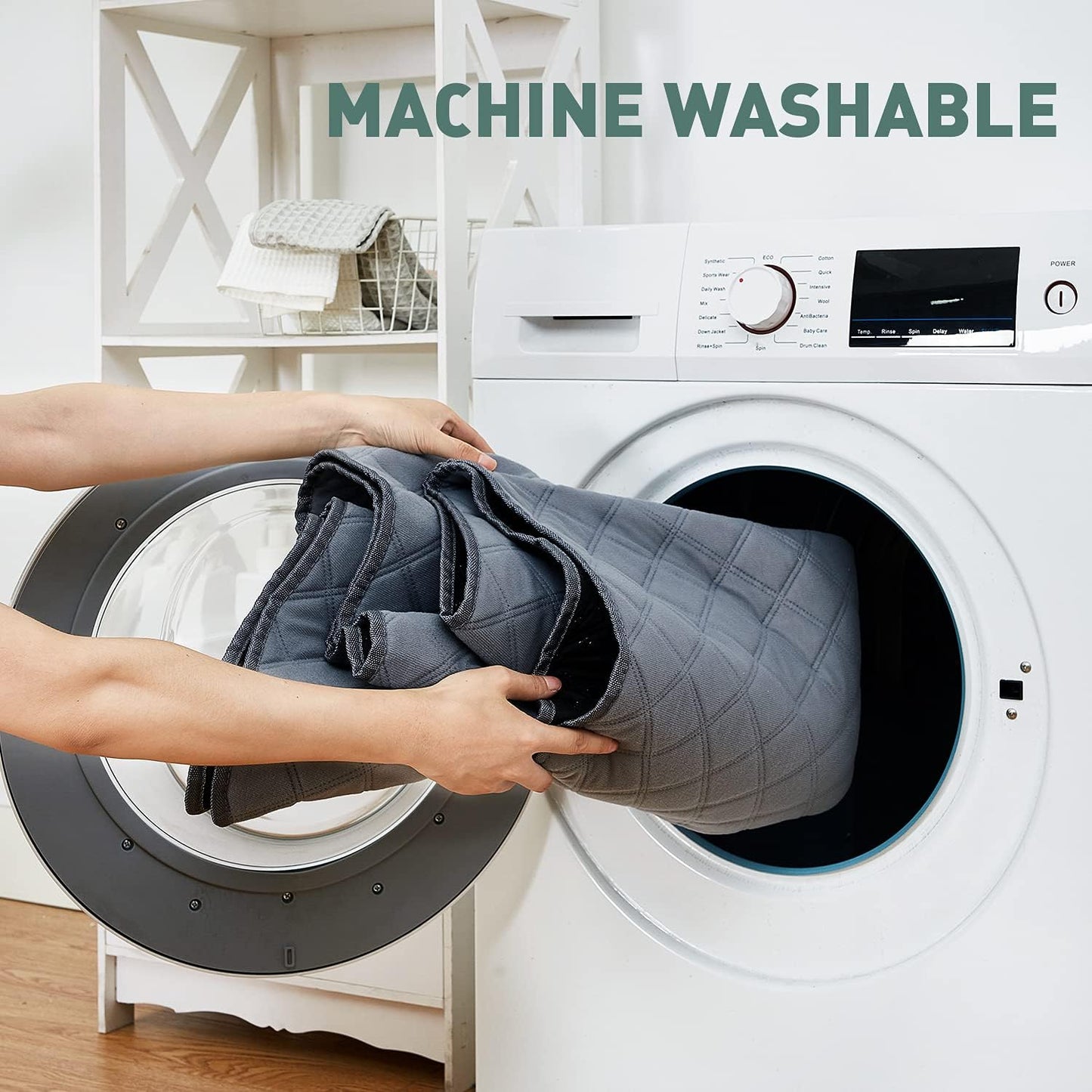 Eterish Reusable Washable Pee Pads for Dogs Small/Large/Extra Large 18'' x 24'' 2 Pack, Absorbent Pet Puppy Dog Training Pads Non-Slip, Waterproof Whelping Potty Pads for Dogs Leak-Proof