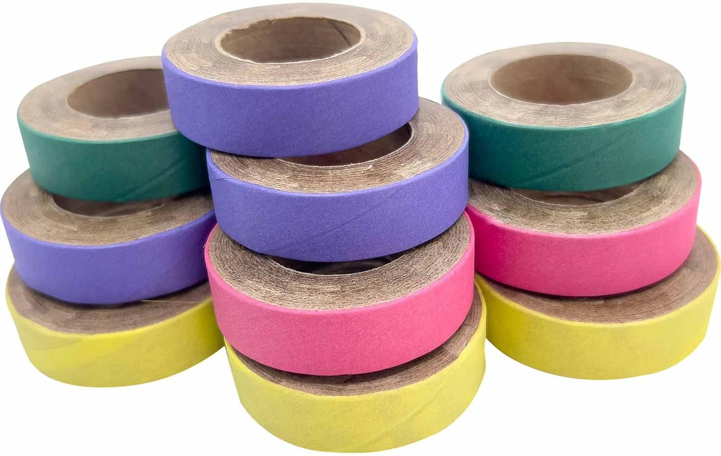 8000 1.75 Bird Chew Donut 1.75 Inch by M&M - Compressed Cardboard Shreddable Bagels, Lots of Paper Layers, Brightly Colored Outer Strip, Parrotlet Quaker Conure African Grey Beak