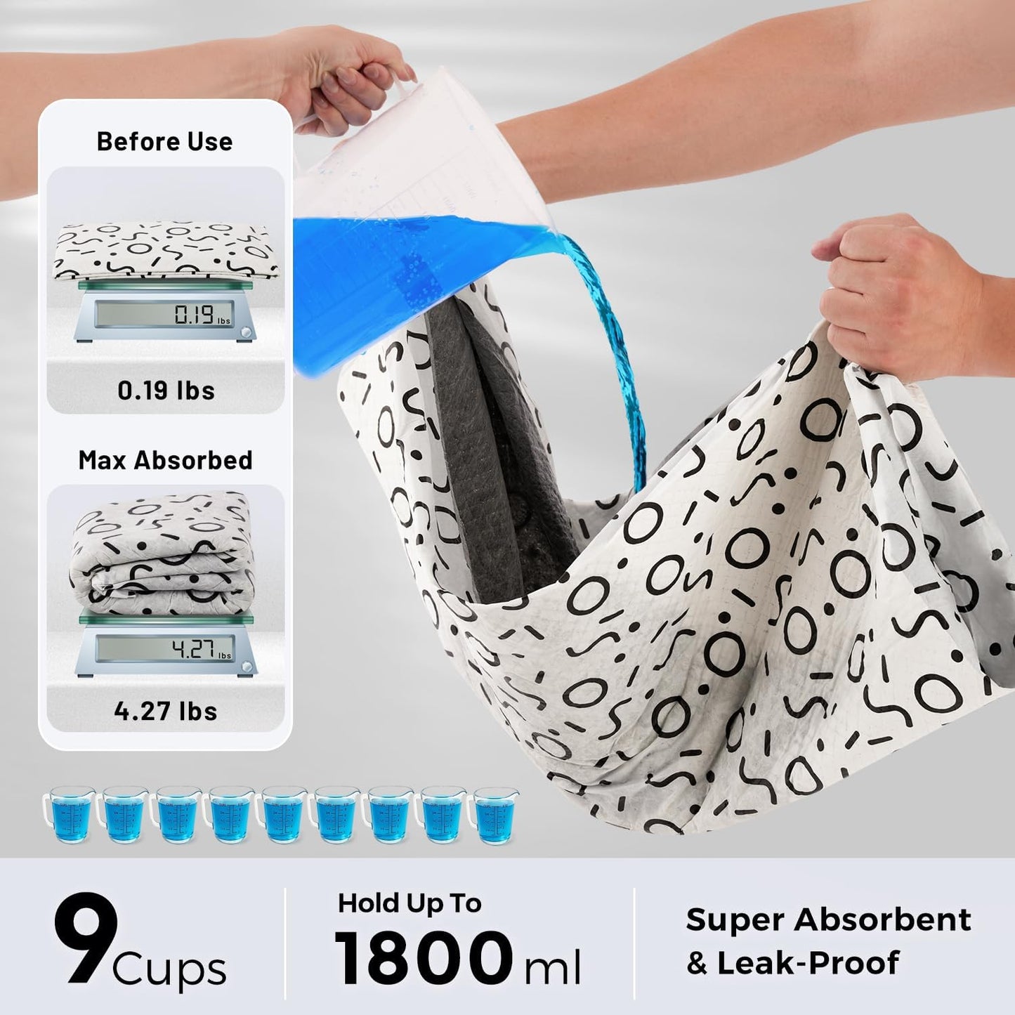 Charcoal Puppy Pee Pads for Dogs Extra Large, 28"x34" 30 Counts + 1 Extra Health Monitoring Pad - XL Dog Potty Training Pads Disposable, Odor-Control, Super Absorbent & Leak-Proof