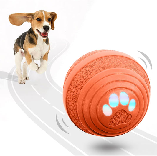 Interactive Dog Ball - Smart Toy for Small and Medium Dogs, Automatic Moving Ball, Rotating & Bouncing, Durable TPU+PC Shell, Toys That Keep Dogs Busy, for Dog