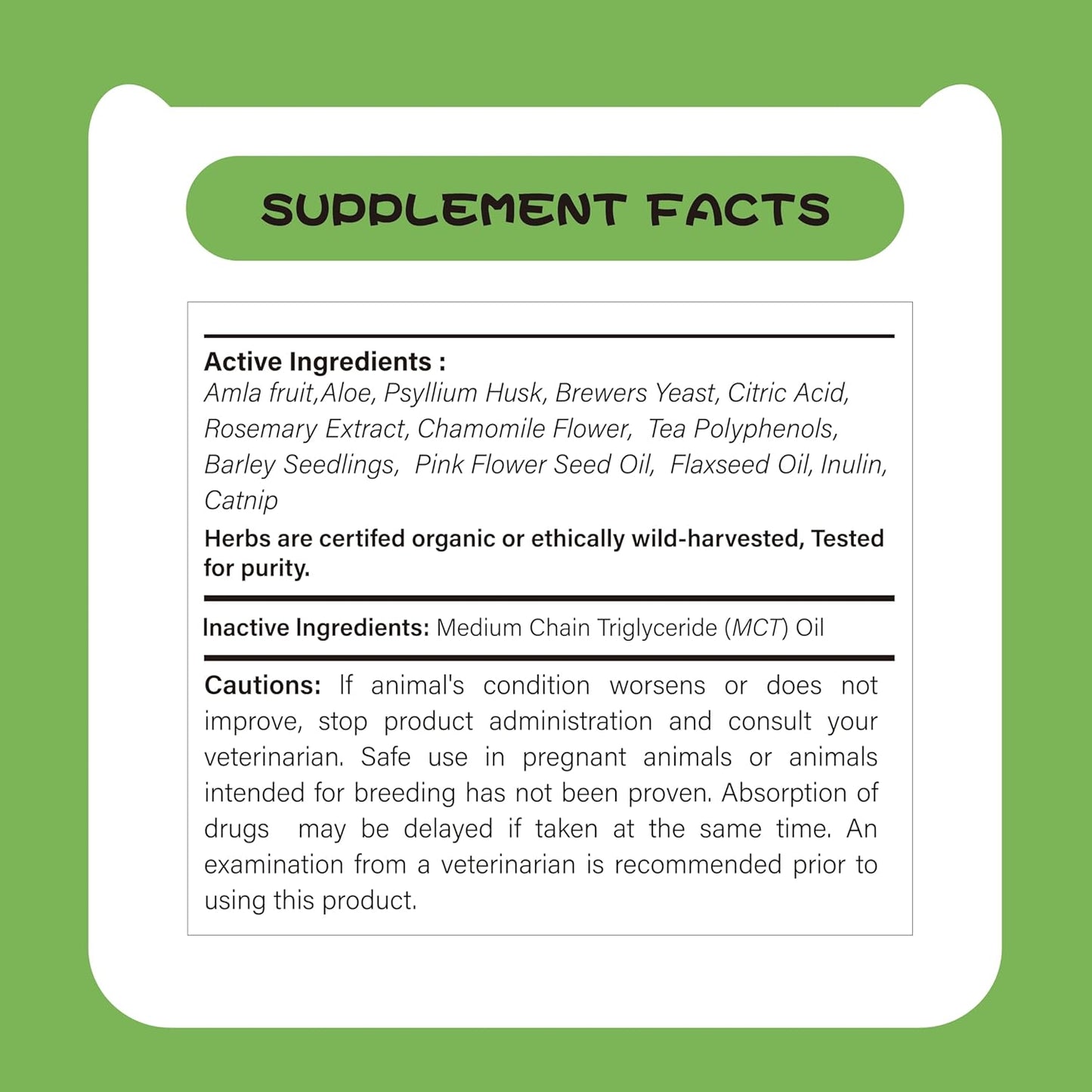 Cat Hairball Support Drops, Cat Hairball Relief Digestive Aid,Hairball Remedy Cat Treats, Cat Furball Treatment, Hairball Cat Treats for Skin & Coat, Digestion, Nutrient Absorption,60ml