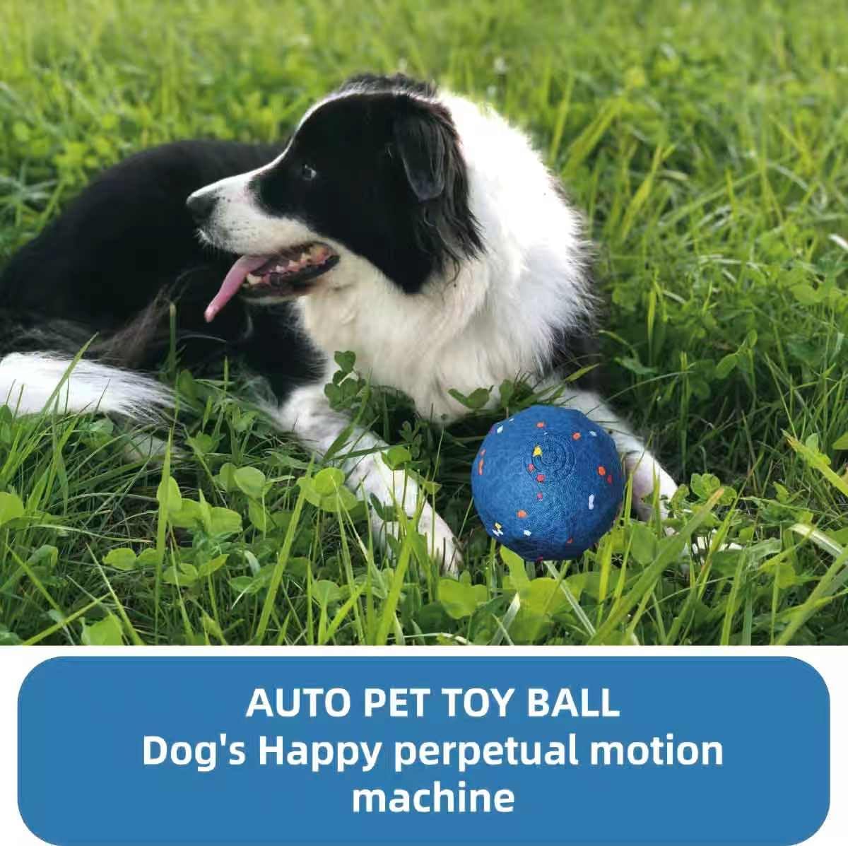 Dog Toy，2025，Super interactive Dog Ball，Automatic Play，Hands-Free Fun，Superior Material—E-TPU Material Safe and Non-tpxic，Lightweight and Silent， AUTO PET Toy Ball for Medium and Large Dogs