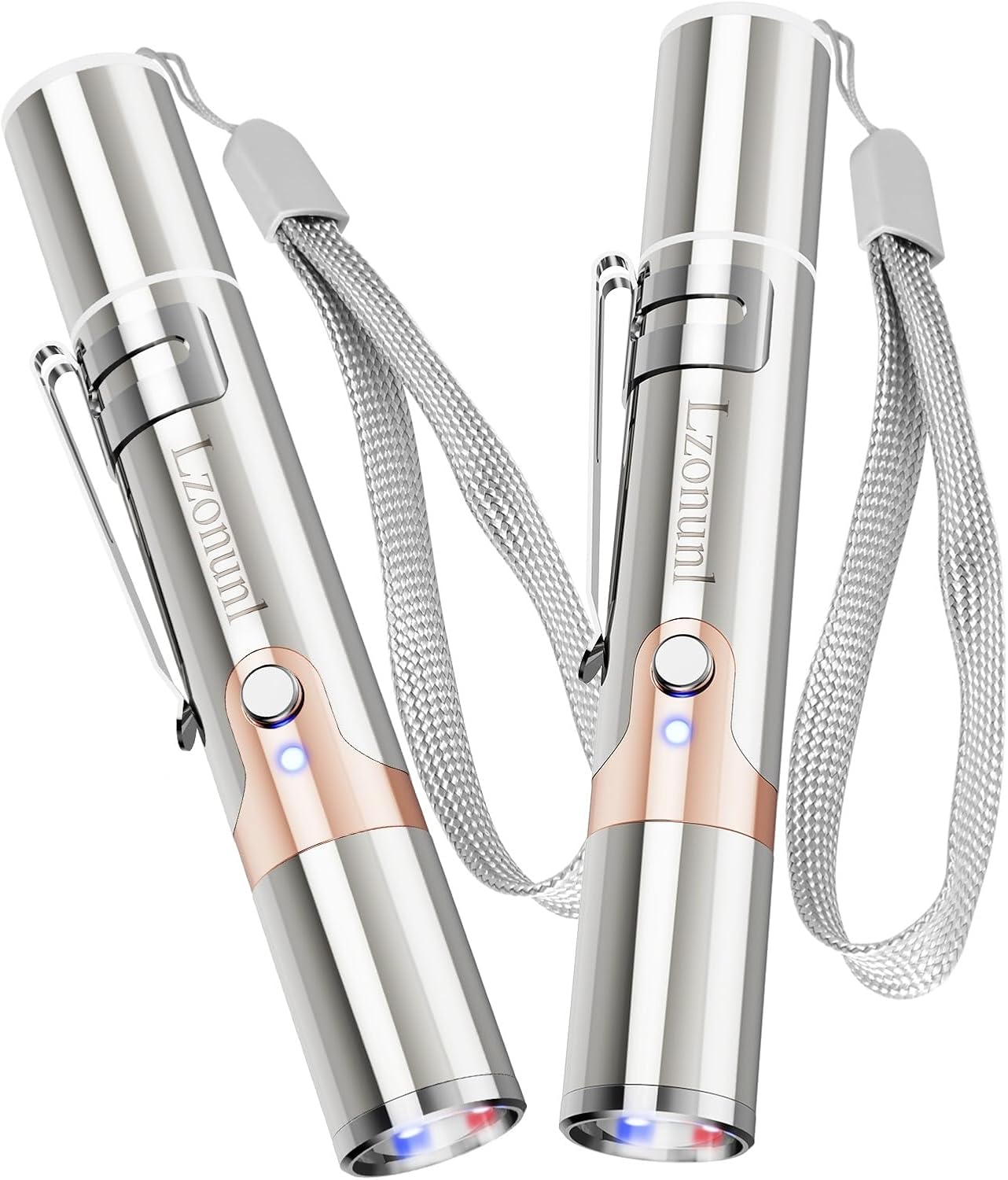 Cat Toy, 2 Pieces USB Rechargeable, Long Range 5 Modes, Interactive Kitten Cat Mouse Toy for Indoor Cat and Dog Chase Play