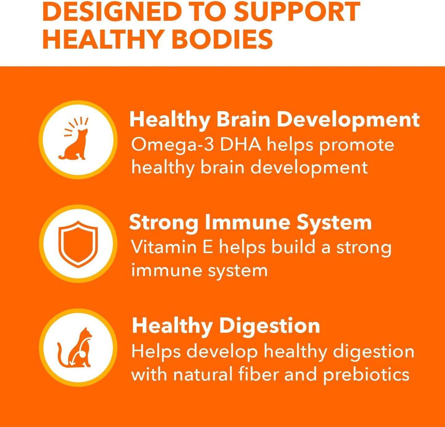 IAMS Proactive Health Healthy Kitten Dry Cat Food with Chicken, 3.5 lb. Bag