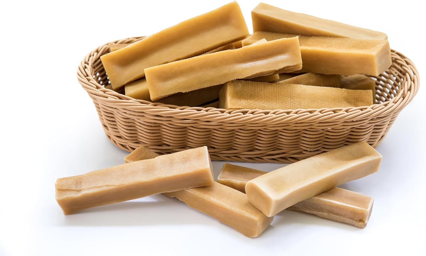 KATHMANDU'S - 100% Natural Himalayan Cheese Dog Chews - for Small Dogs (Pack of 15) - for Improved Dental Hygiene & Protein-Rich Nutrition, No Preservatives