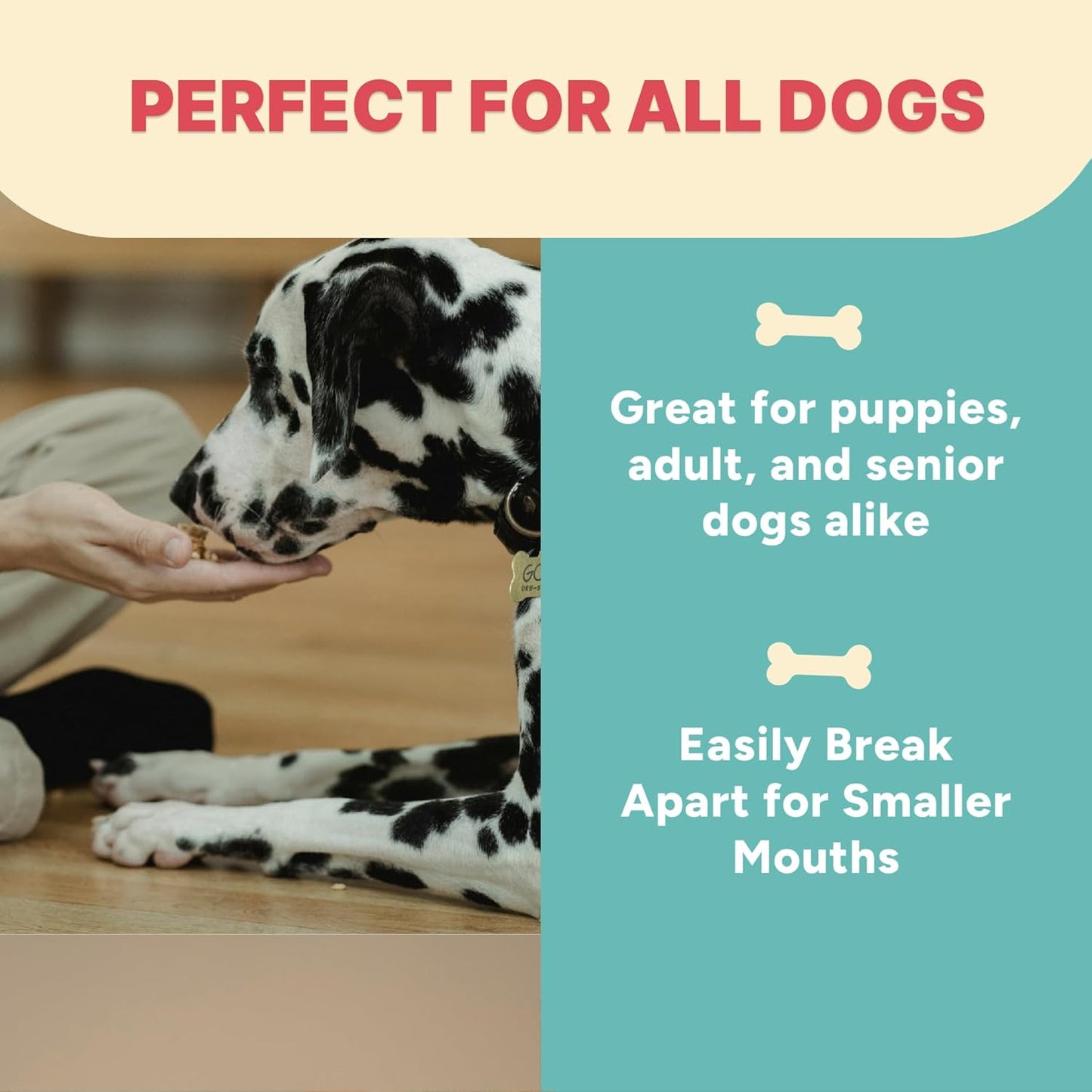 Gaines Family Farmstead Chicken Wrapped Sweet Potato Dog Bones - 8 oz Bag, Natural, Grain-Free Dog Treats for All Ages & Breeds, Great for Training and Rewards, Made in USA