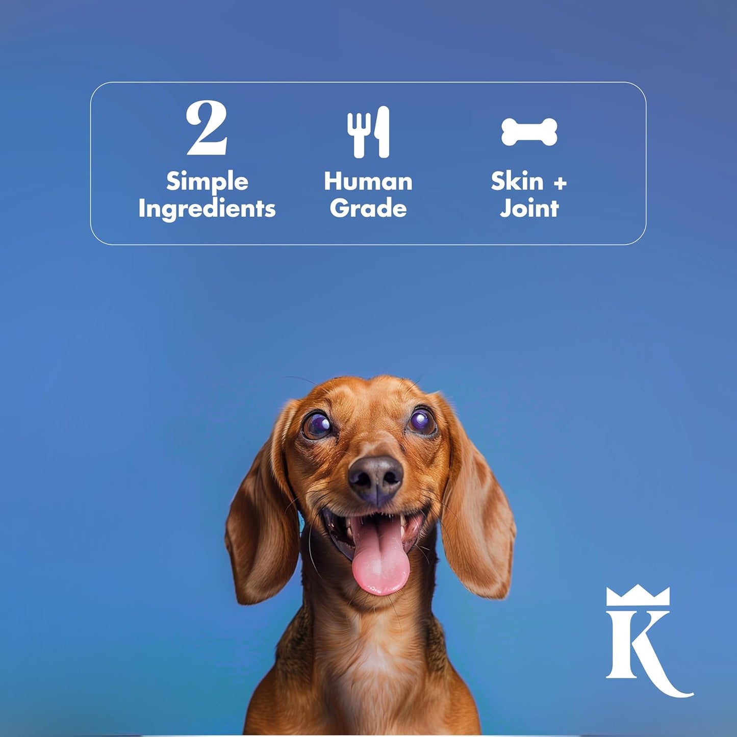 King Lou Pets - Bone Broth Booster Joint Support - Beef Broth Topper - Beef Bone Broth and Green Lipped Mussel - Bone Broth for Dogs and Cats - Cat and Dog Bone Broth for Healthy Skin and Joints