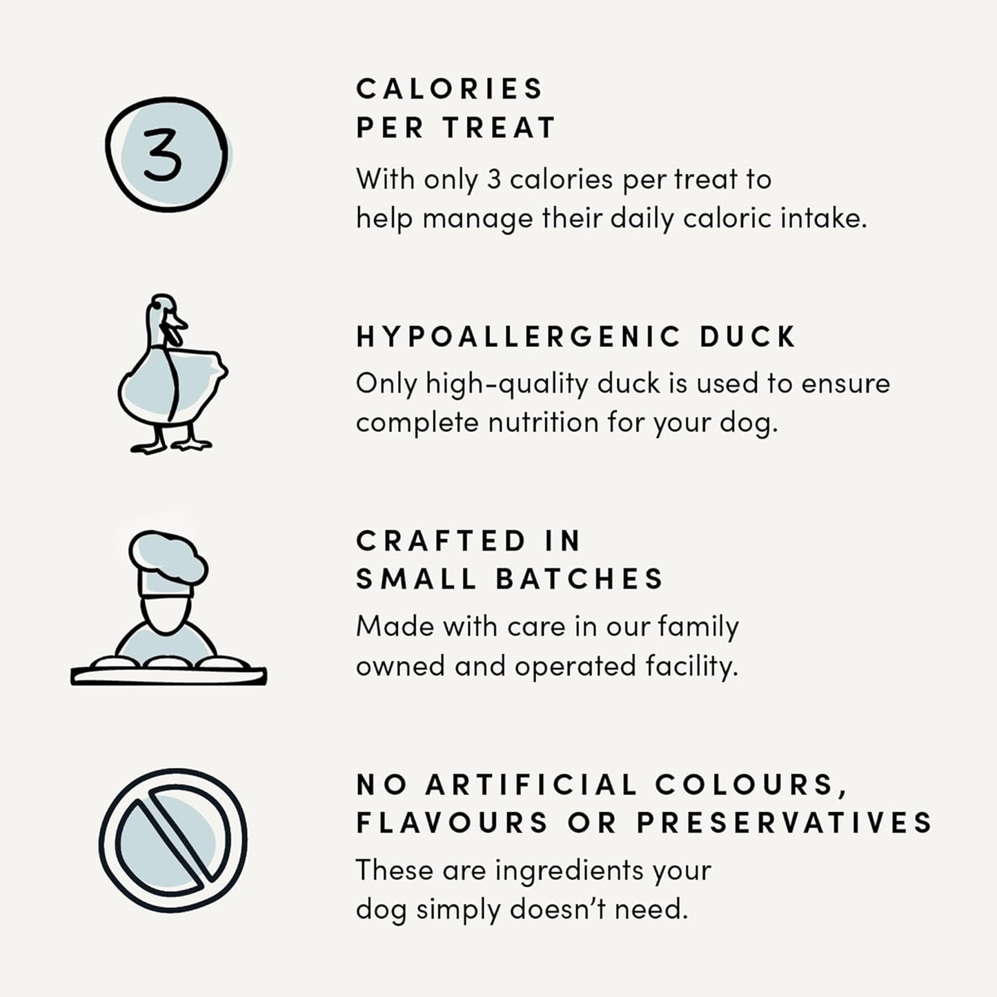 Crumps' Naturals Mini Trainers Semi-Moist Duck 4.7oz