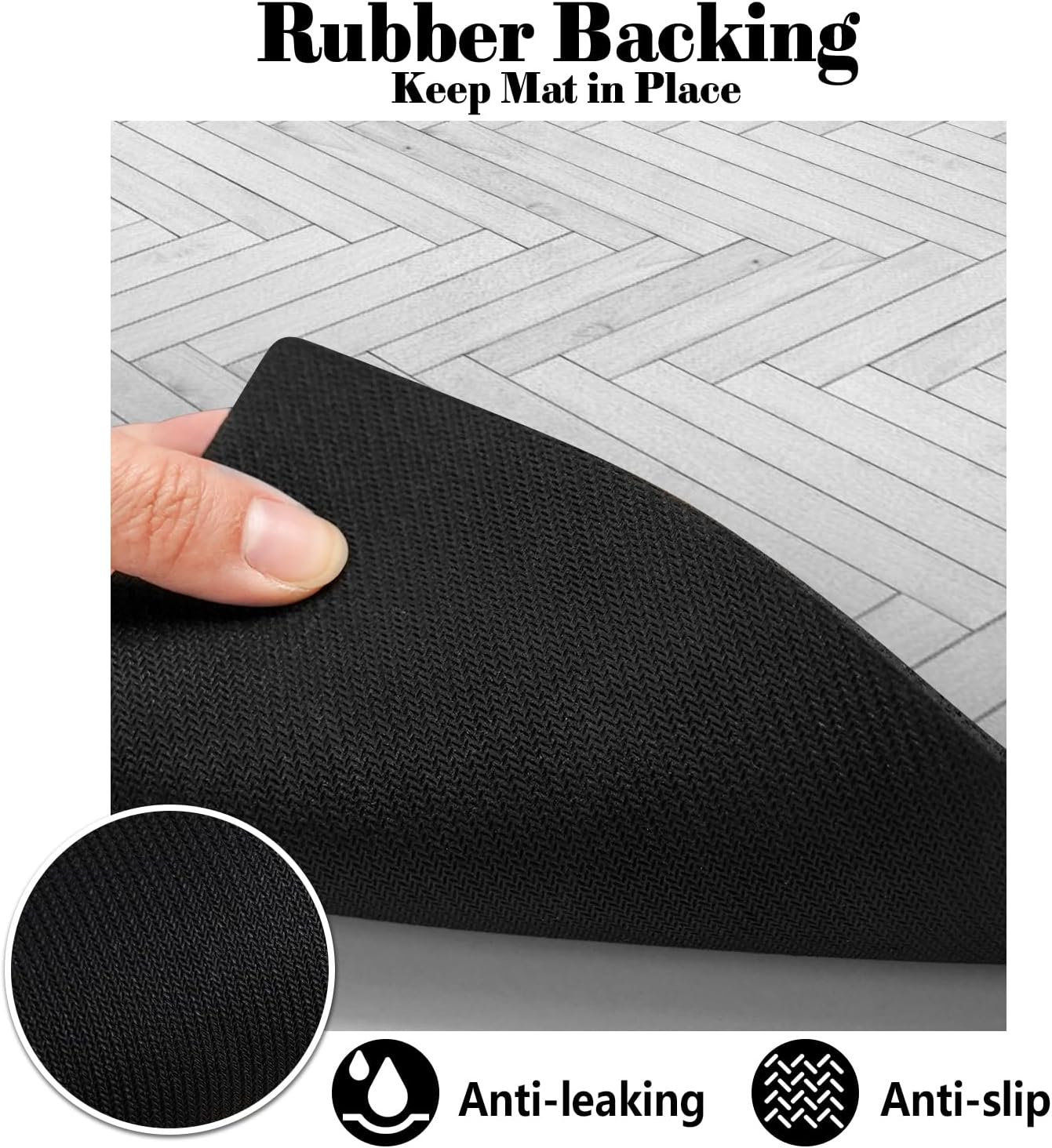 Dog Food Mats for Floors Absorbent, Pet Cat Food Mat - Quick Dry Dog Bowl Mats for Food and Water, Eco-Friendly Boho Pet Supplies