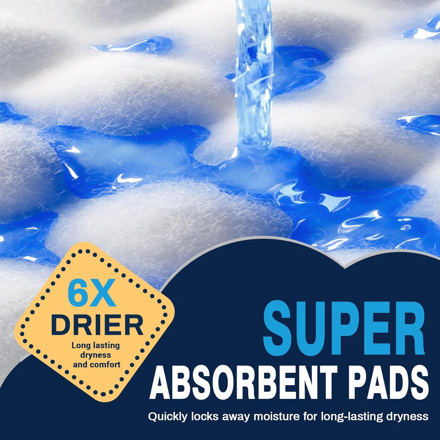 AAY Heavy Duty Disposable Bed Pads 36"X44" (40pcs) Tear-Resistant Cloth Backing Underpads Extra Large Super Absorbent Pee Pads Incontinence Waterproof Chucks Pads for Adults Elderly, Kids or Puppy