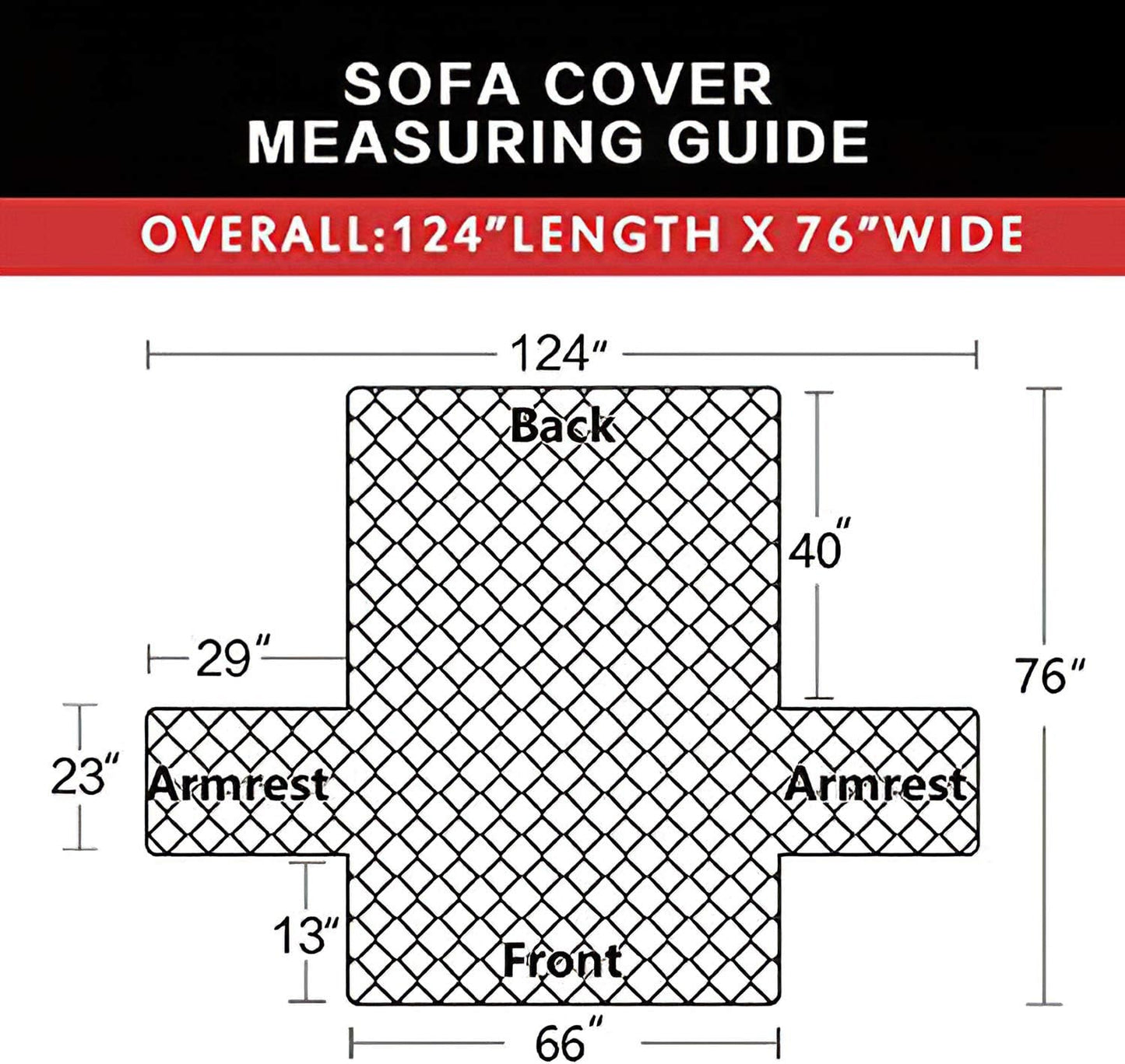 Easy-Going Reversible Couch Cover for 3 Cushion Couch Sofa Cover for Dogs Water Resistant Furniture Protector Cover with Foam Sticks Elastic Straps for Pet Cat (Sofa, Brown/Brown)