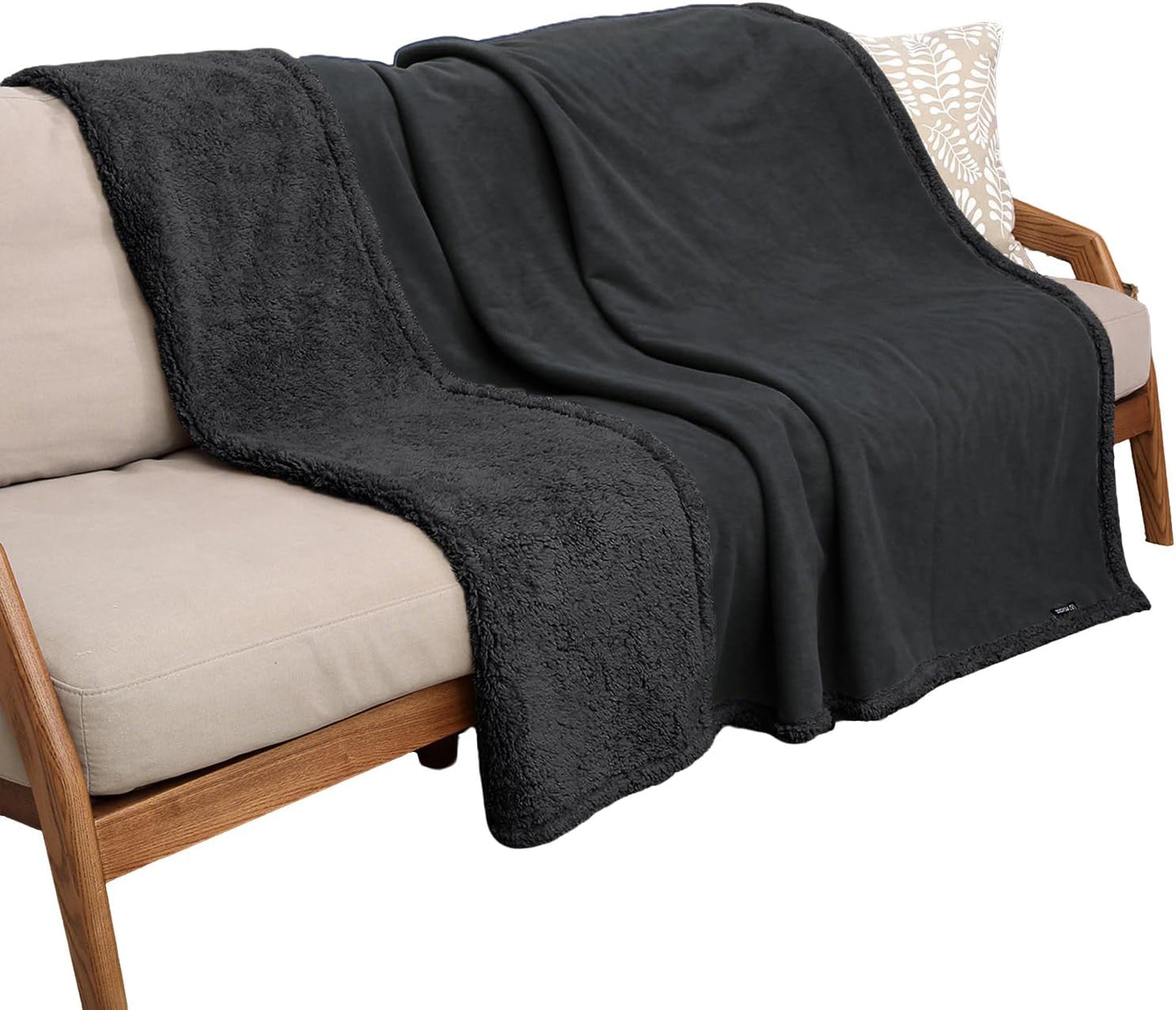 Kritter Planet Waterproof Dog Blanket, Reversible Water Proof Pet Blanket for Couch, Bed & Sofa, Washable Couch Covers for Large Dogs - Protects Furniture from Fur, Dirt, and Accidents