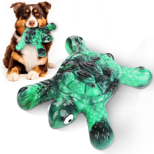 Heavy Duty Nylon Dog Bone Chew Toys - Real Bacon Flavor, Long-Lasting for Aggressive Chewers & Large Breeds