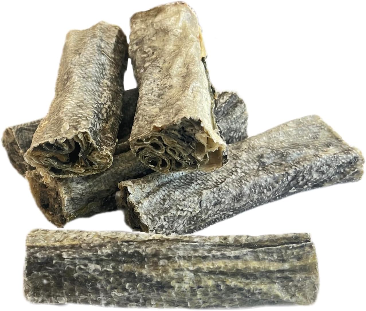 Hubert Pet Premium Cod Skin Rolls - Single Ingredient Natural Dog Treats for All Breeds, No Artificial Additives - 1.5 lbs Bag