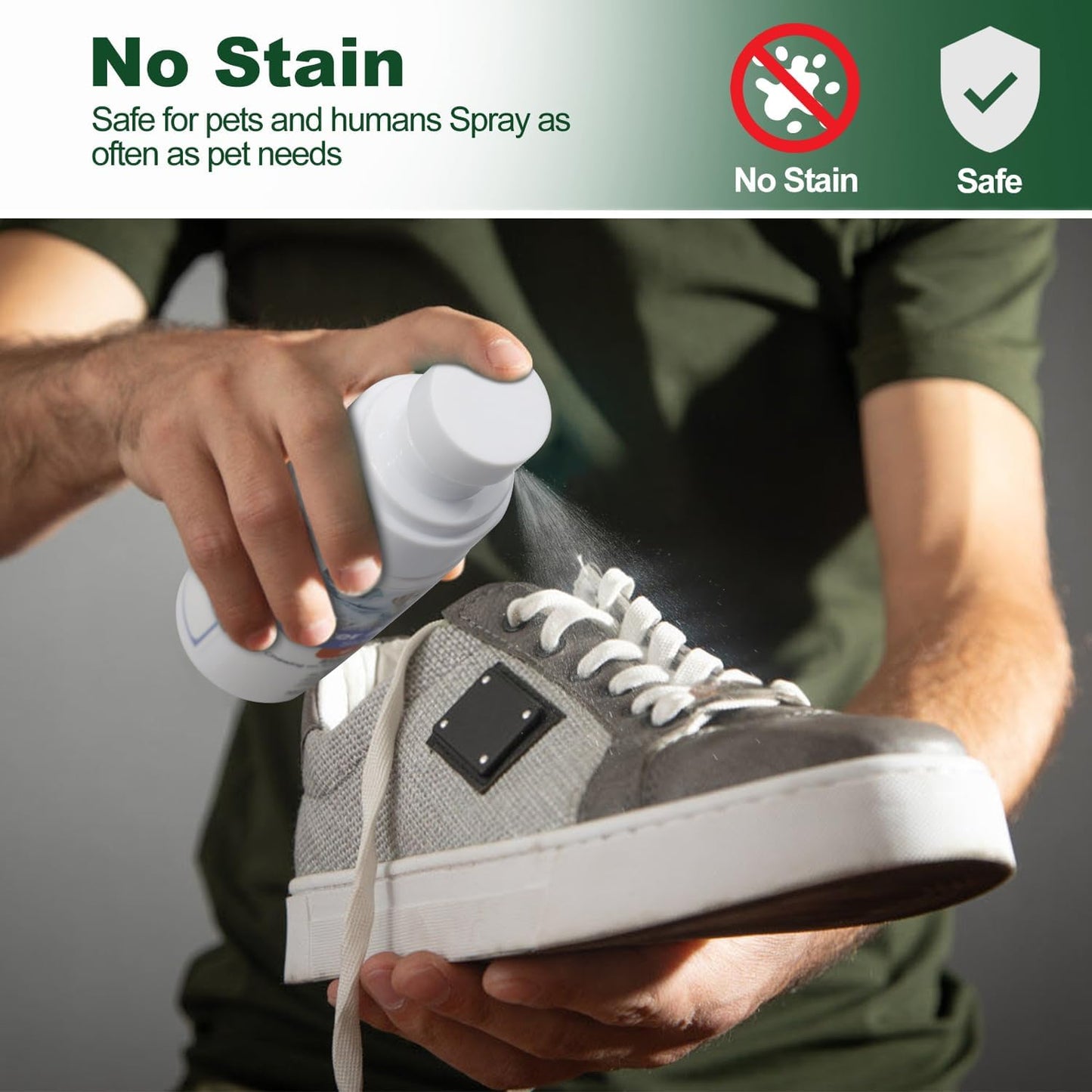 Effectively | Bitter Apple Spray for Dogs to Stop Chewing, NO Chew Spray for Dogs Protect The Safety of Furniture and Your Belongings, Prevent Licking Injuries (Blue, M)