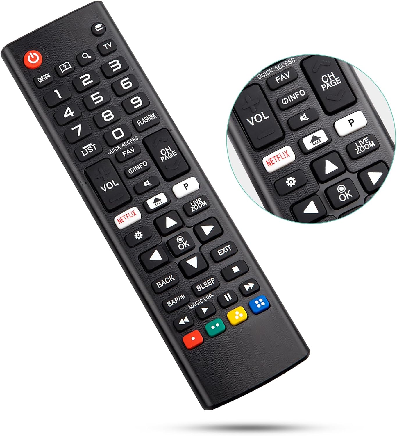 Remote Control for LG-Smart-TV-Remote All LG LCD LED HDTV 3D Smart TV Models…