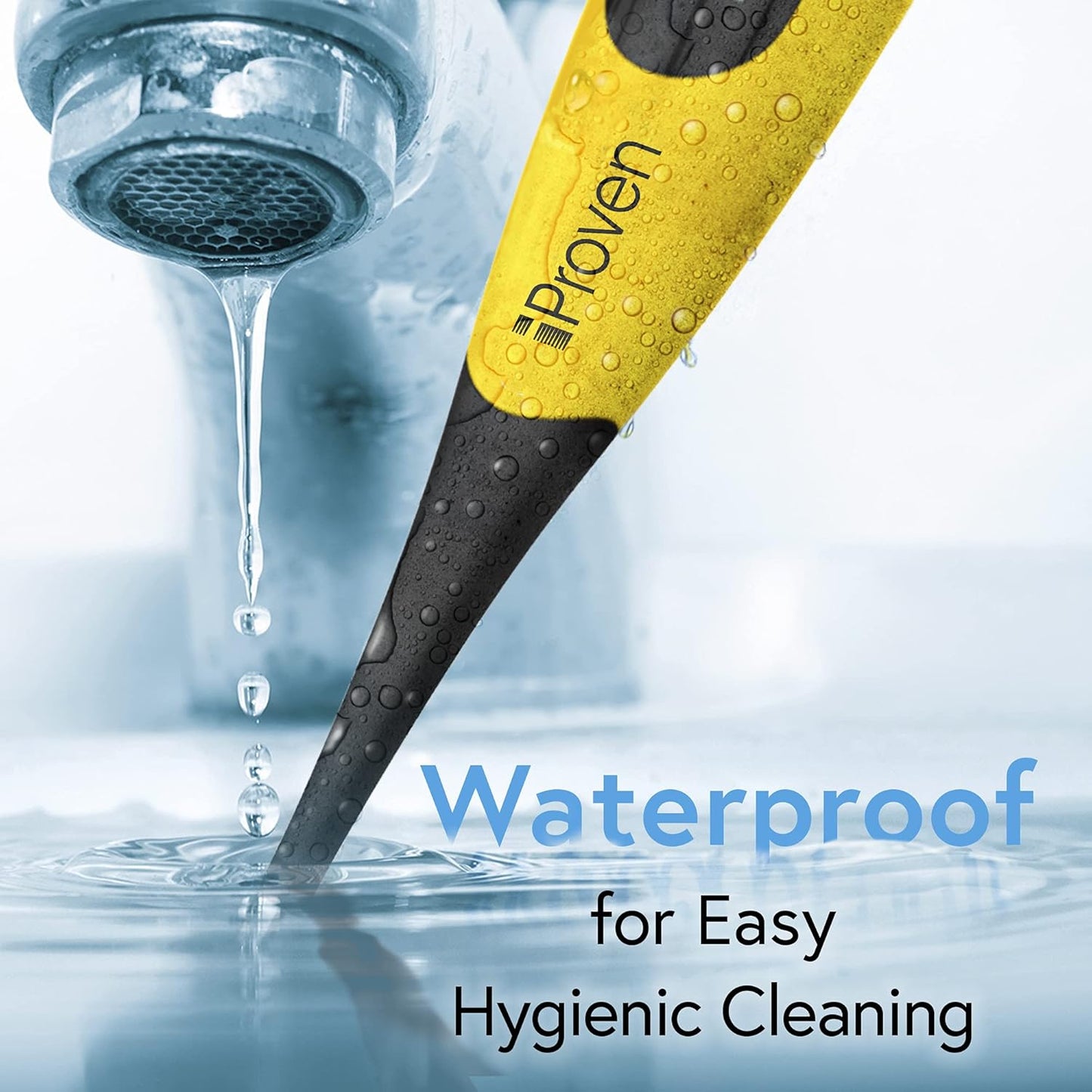 iProven Pet Thermometer (Termometro) for Accurate Fever Detection, Suitable for Cats/Dogs, Waterproof Pet Thermometer, Fast and Accurate Measurements in 20 Seconds - DT-K117 (5 Packs)