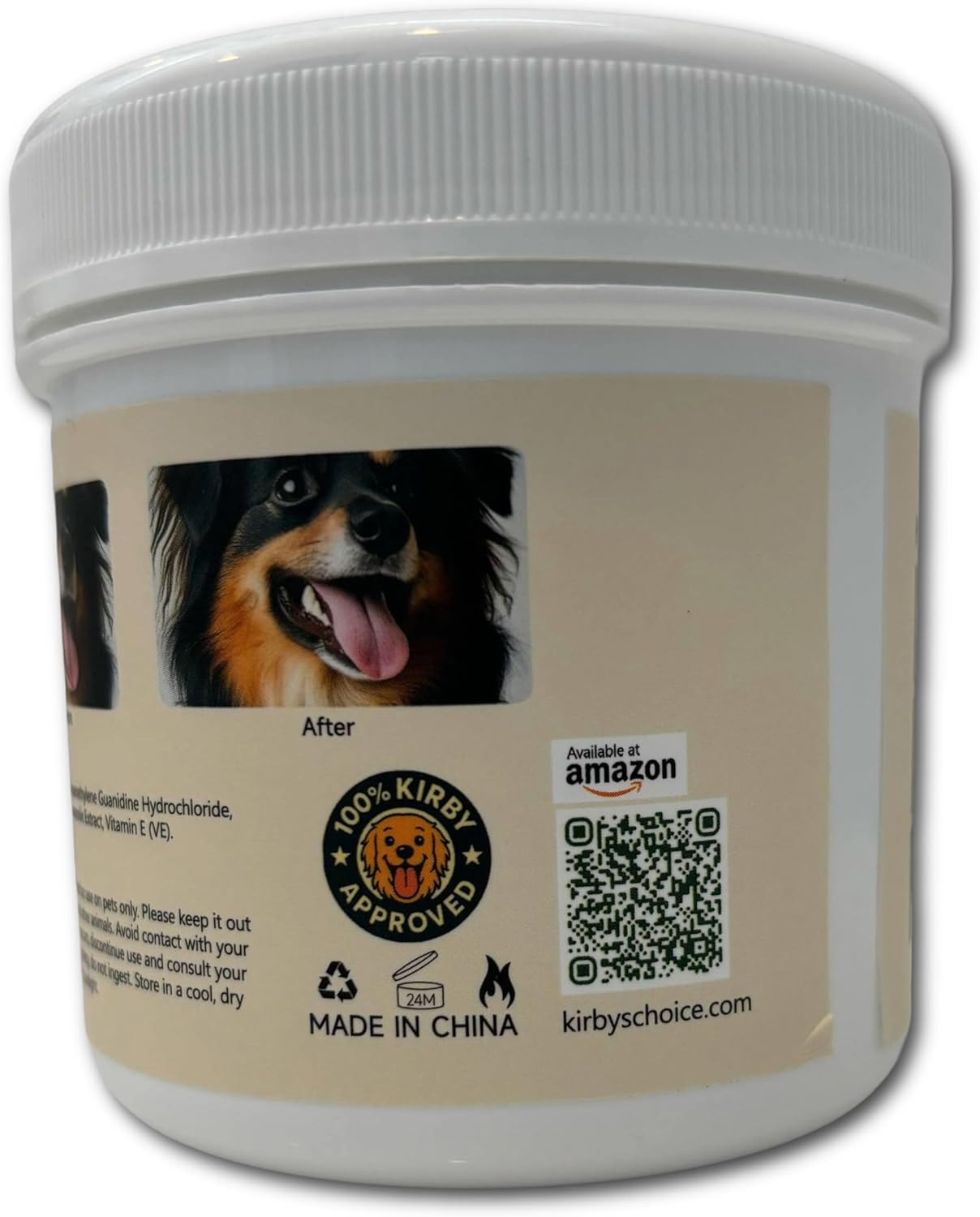 Kirby's Choice Pet Wipes 50 Ct Canister – Dog & Pet Finger Wipes for Teeth & Ears – Gentle Grooming Wipes for Oral Care & Ear Cleaning – Safe, Durable & Easy to Use (Teeth)