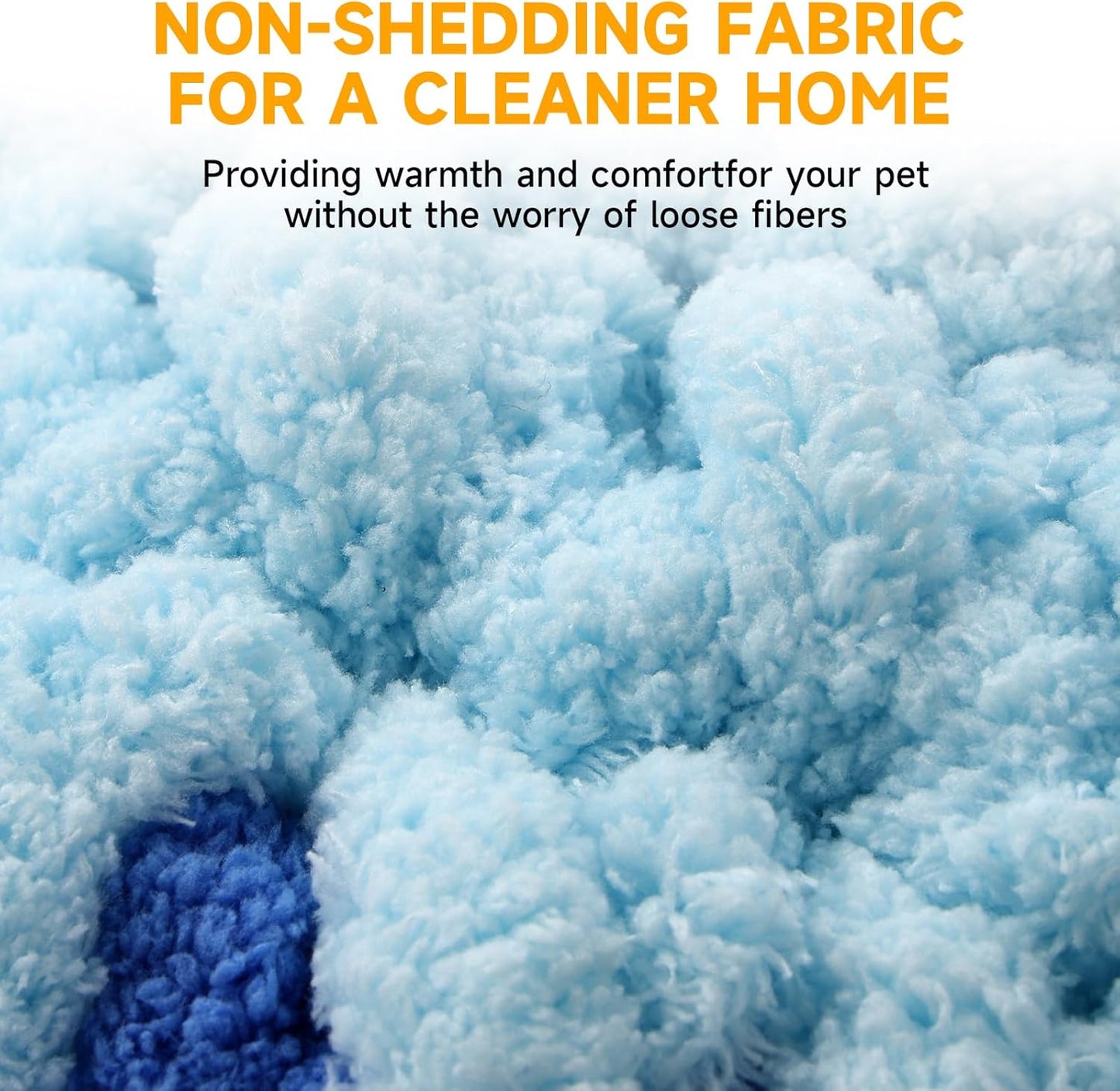 Ombre Gradient Round Cat Bed for Indoor Cats, Chunky Knit Washable & Plush Pet Bed, Cozy Nest with Non-Slip Bottom for Small Medium Cats