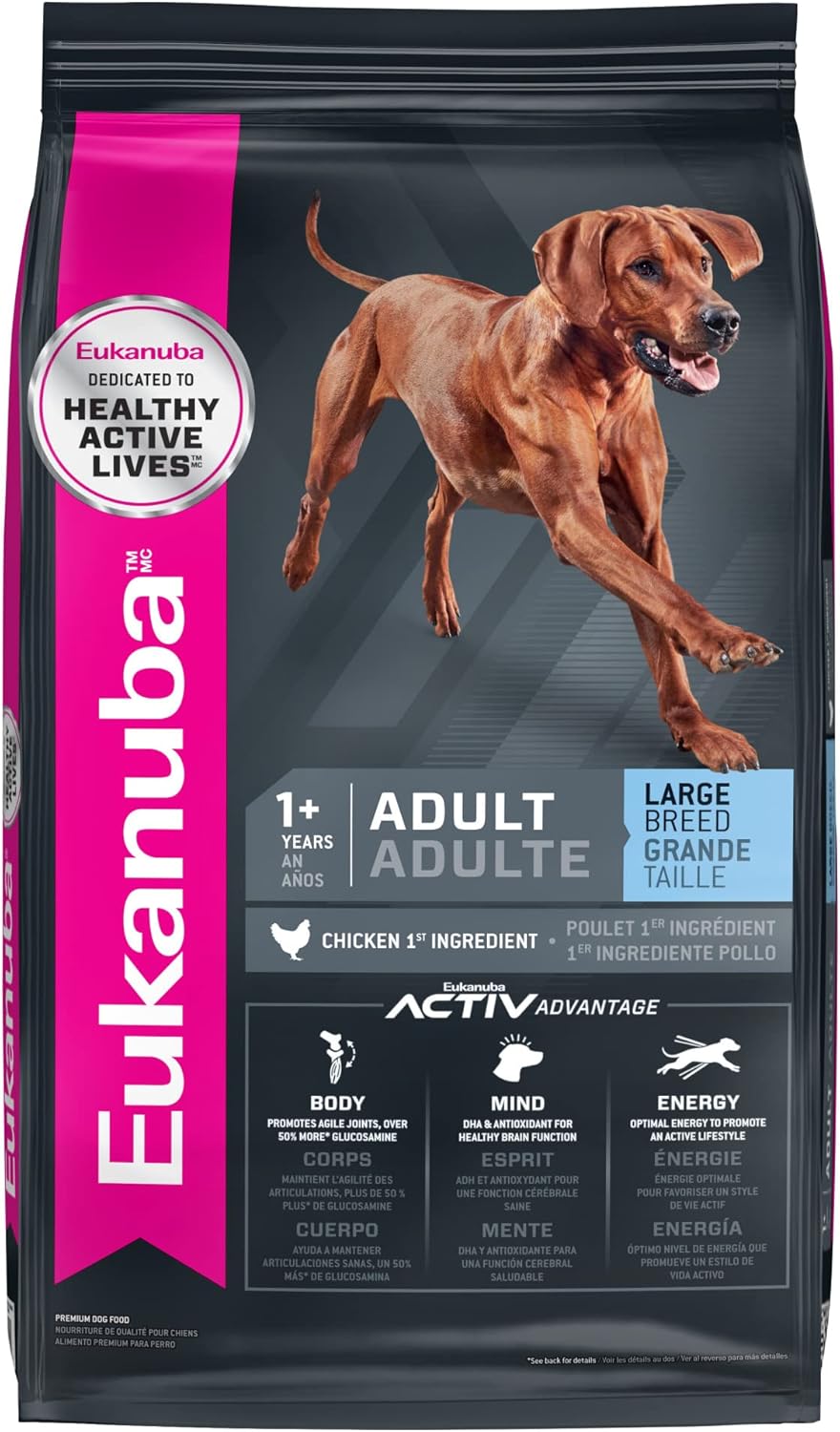 Eukanuba Adult Large Breed Dry Dog Food, 30 lb Bag