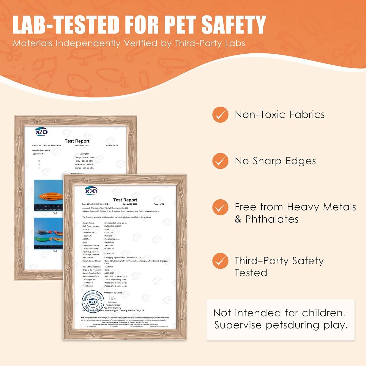 Cat Toys, Catnip Toys for Cats, Soft and Durable with Rattle Sound, Interactive Kitten Toys for Indoor Cats, Cat Chew Toy for All Breeds (3 Pack, Sardine)