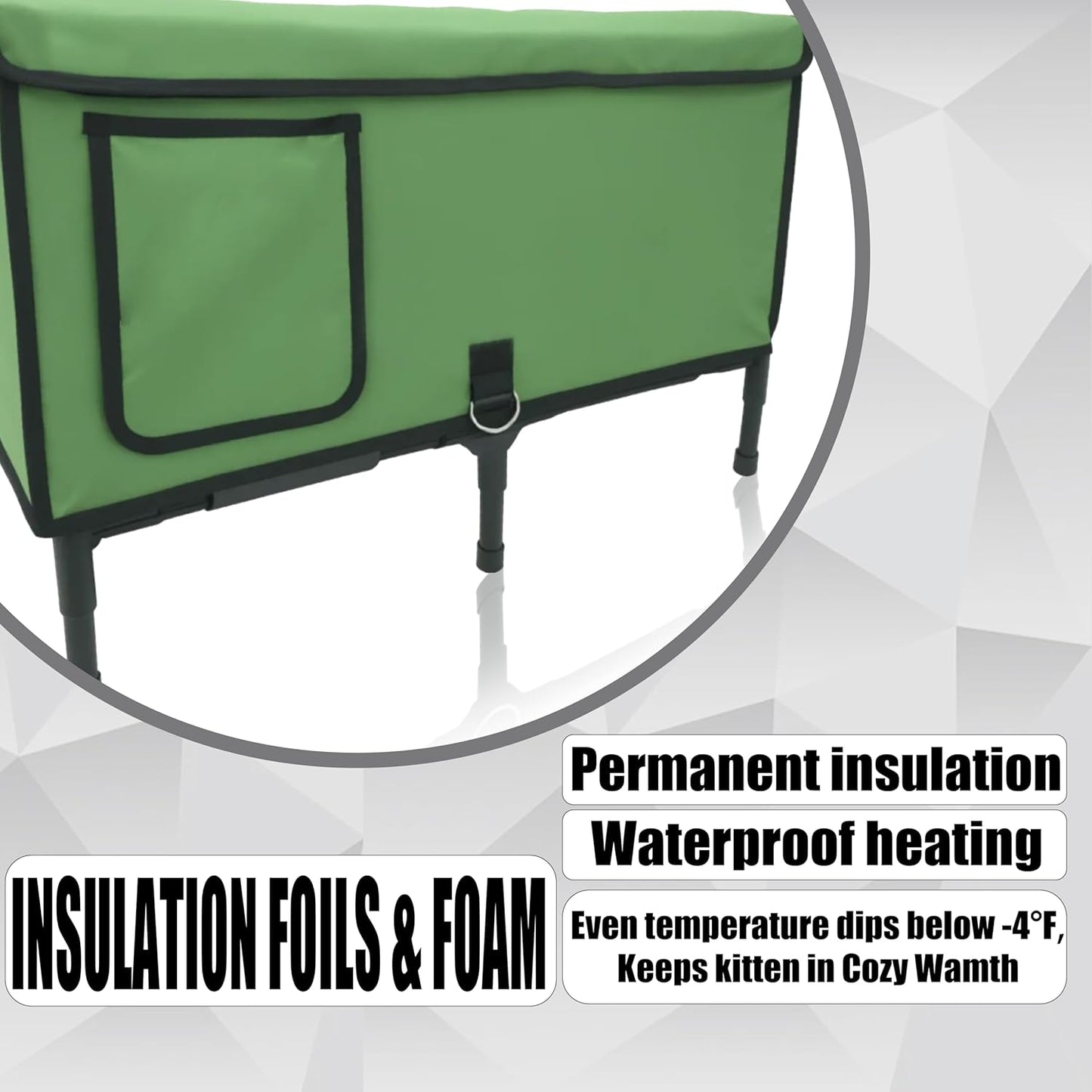 Outdoors Weatherproof Cat House,Outdoor Cat Shelter Heated Cats House for Outdoor in Winter,Outdoors Weatherproof Cats Shelter,Stdily Heateds Cottages,Outside Heated Shelter,Pet Heating Pad