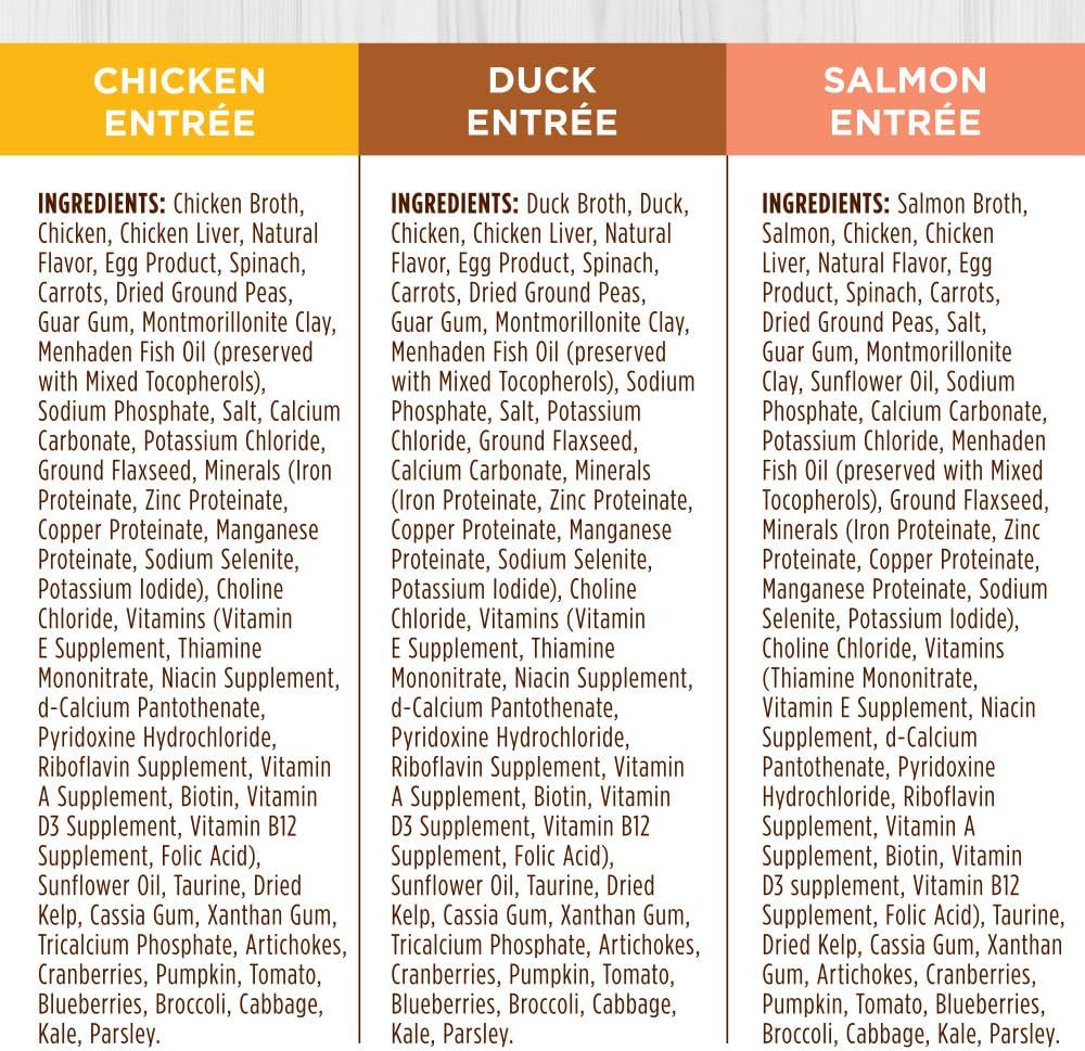 Instinct Flaked Entrée Wet Canned Cat Food - Variety Pack, 3 oz. Cans (Pack of 12)