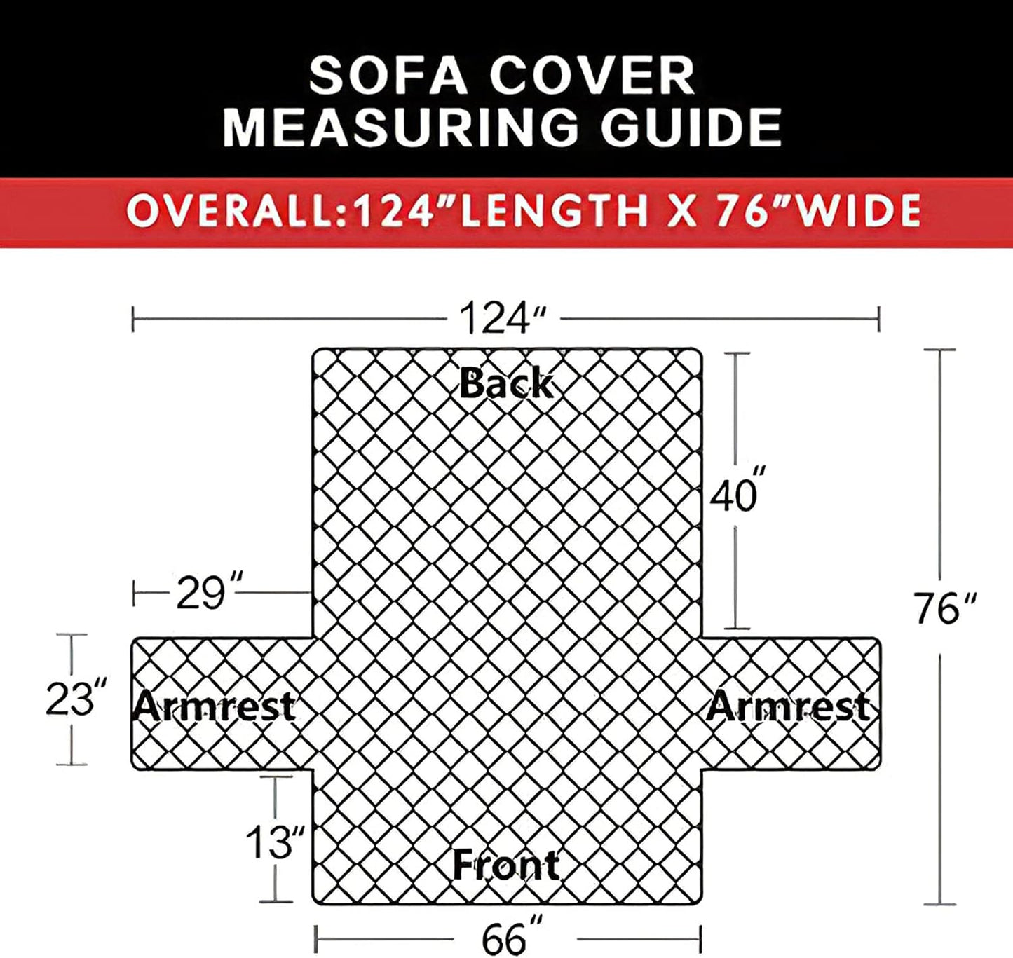 Easy-Going Reversible Couch Cover for 3 Cushion Couch Sofa Cover for Dogs Water Resistant Furniture Protector Cover with Foam Sticks Elastic Straps for Pet Cat (Sofa, Dark Blue/Ivory)