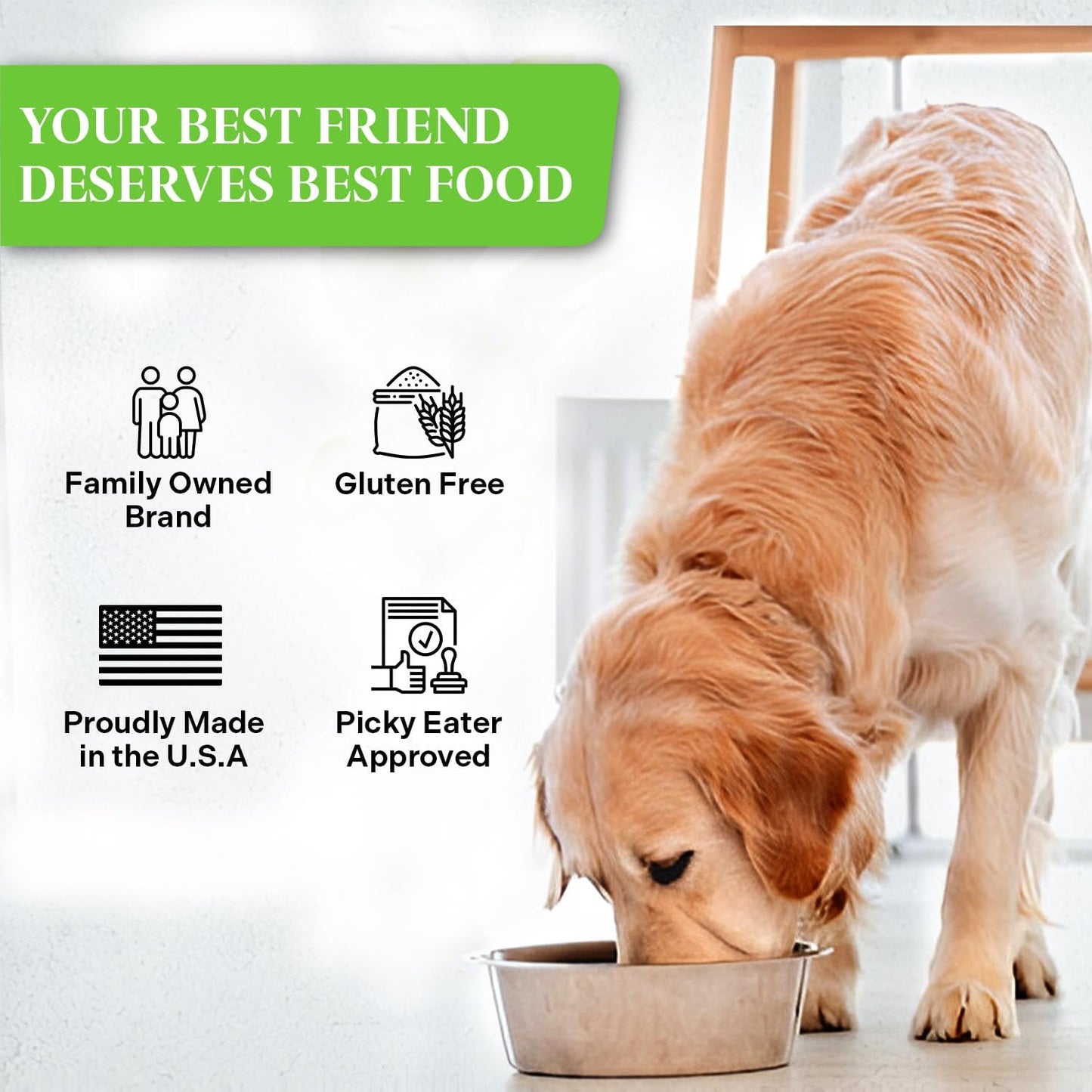 Healthy Dogma - PetMix Dehydrated Dog Food, Clean Ingredient Food - No Preservatives, Homemade Dog Food (Super Green, 2 lbs)