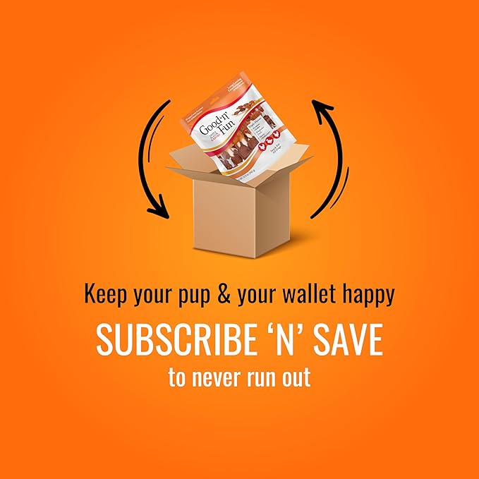 Good ‘n’ Fun Triple Flavor Rolls for Large Dogs, Treat Your Dog to Long-Lasting Chews Made with Beef Hide, Chicken and Artificial Pork Flavor, 6 Count