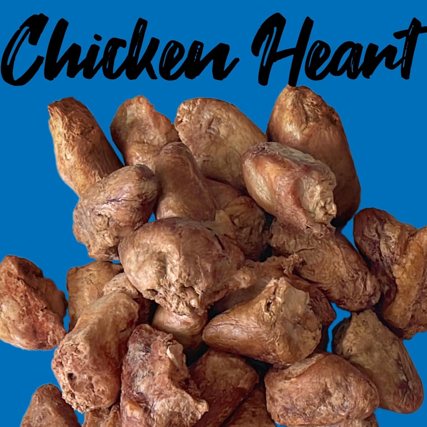 Freeze Dried Chicken Hearts for Dogs & Cats – Single Ingredient Dog Treats – USA Sourced & Made – High Protein, All Natural, Grain Free – Raw Freeze-Dried Training Treats (16oz)