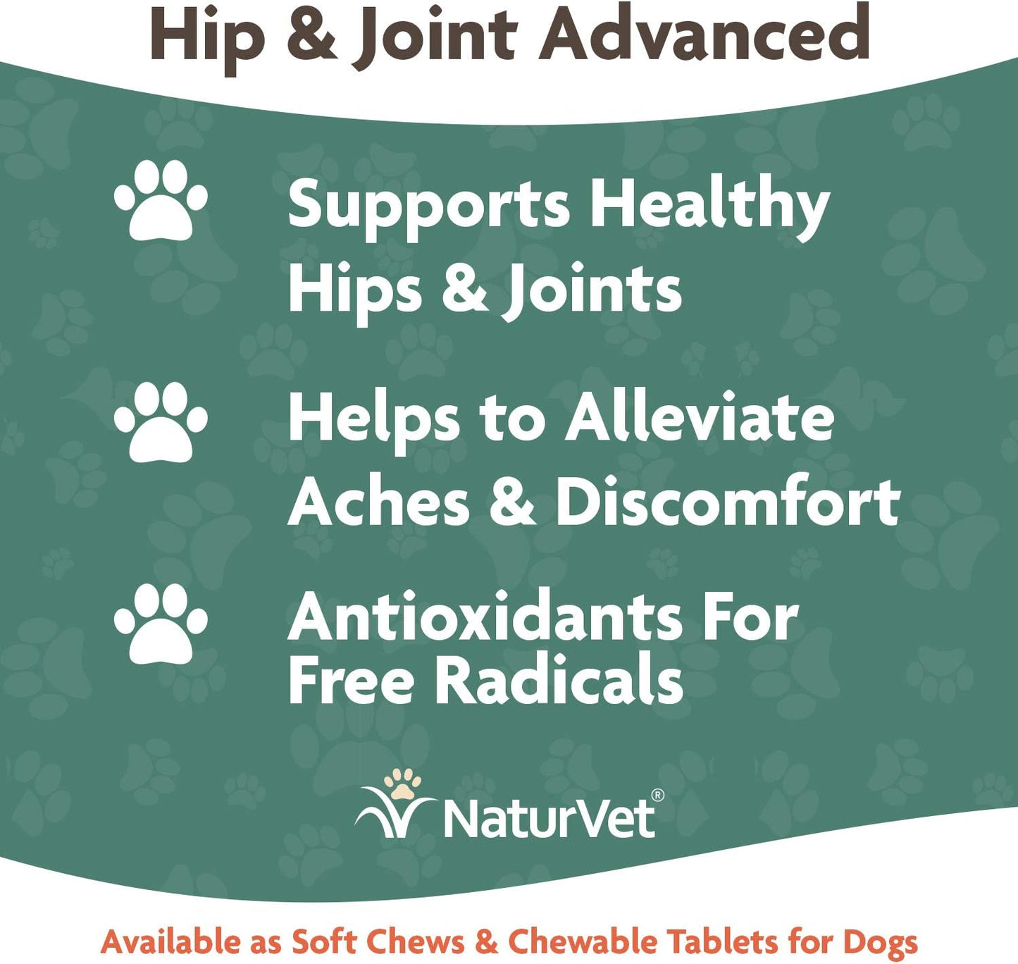 NaturVet – Senior Wellness Hip & Joint Advanced Plus Omegas | Help Support Your Pet’s Healthy Hip & Joint Function | Supports Joints, Cartilage & Connective Tissues | 90 Time Release Tablets